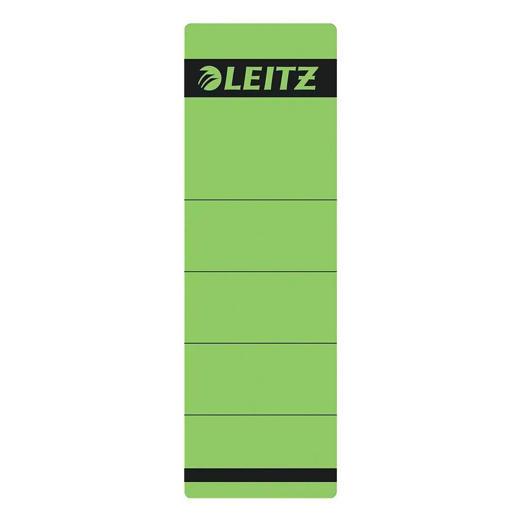LEITZ Aktenordner LEITZ Ordnerrücken-Etikett, 61 x 192 mm, kurz, breit, grün