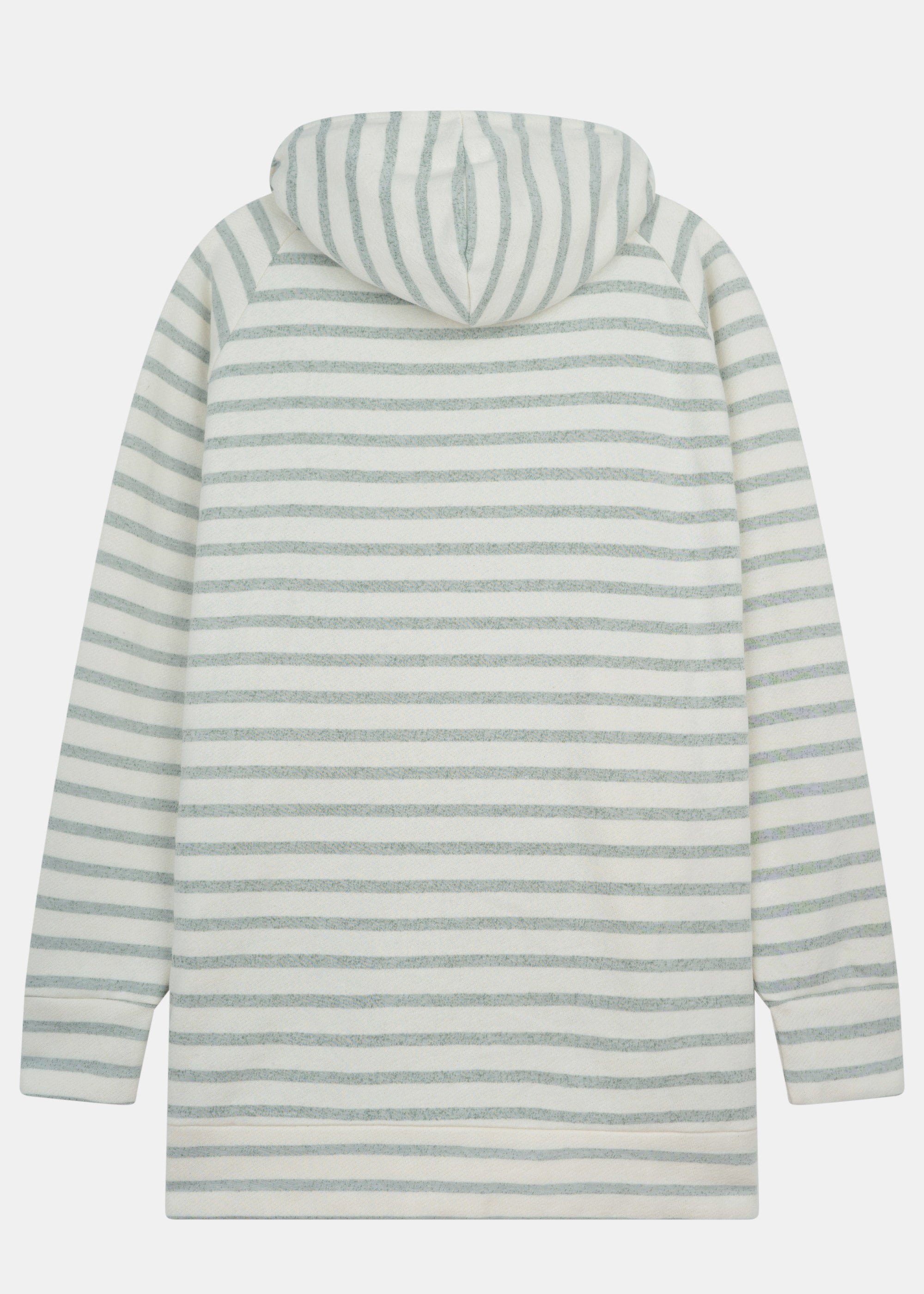 Hoodie NORA Noorlys GreenStriped