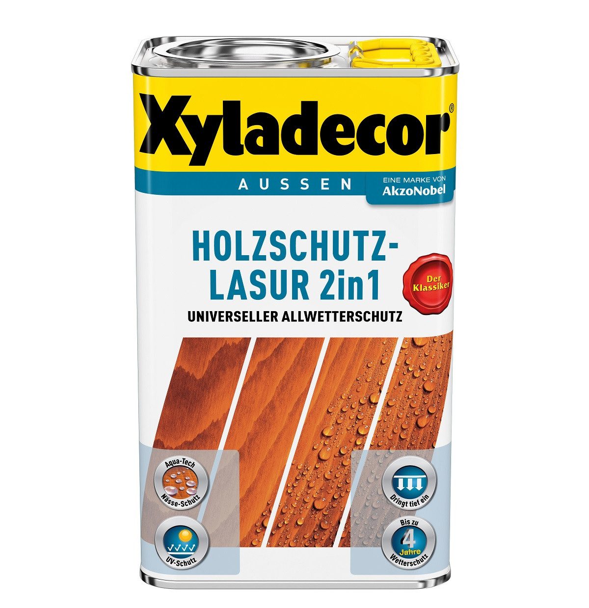 Xyladecor  Holzschutzlasur XYLADECOR Holzschutzlasur Teak 750ml