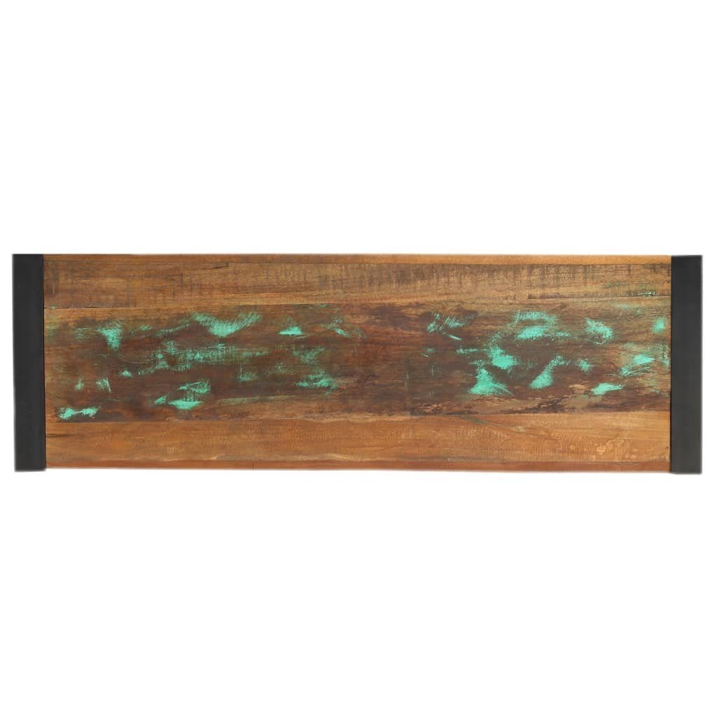 | Mehrfarbig Altholz Mehrfarbig (1-St) Konsolentisch Massives Beistelltisch vidaXL 110x35x76 cm