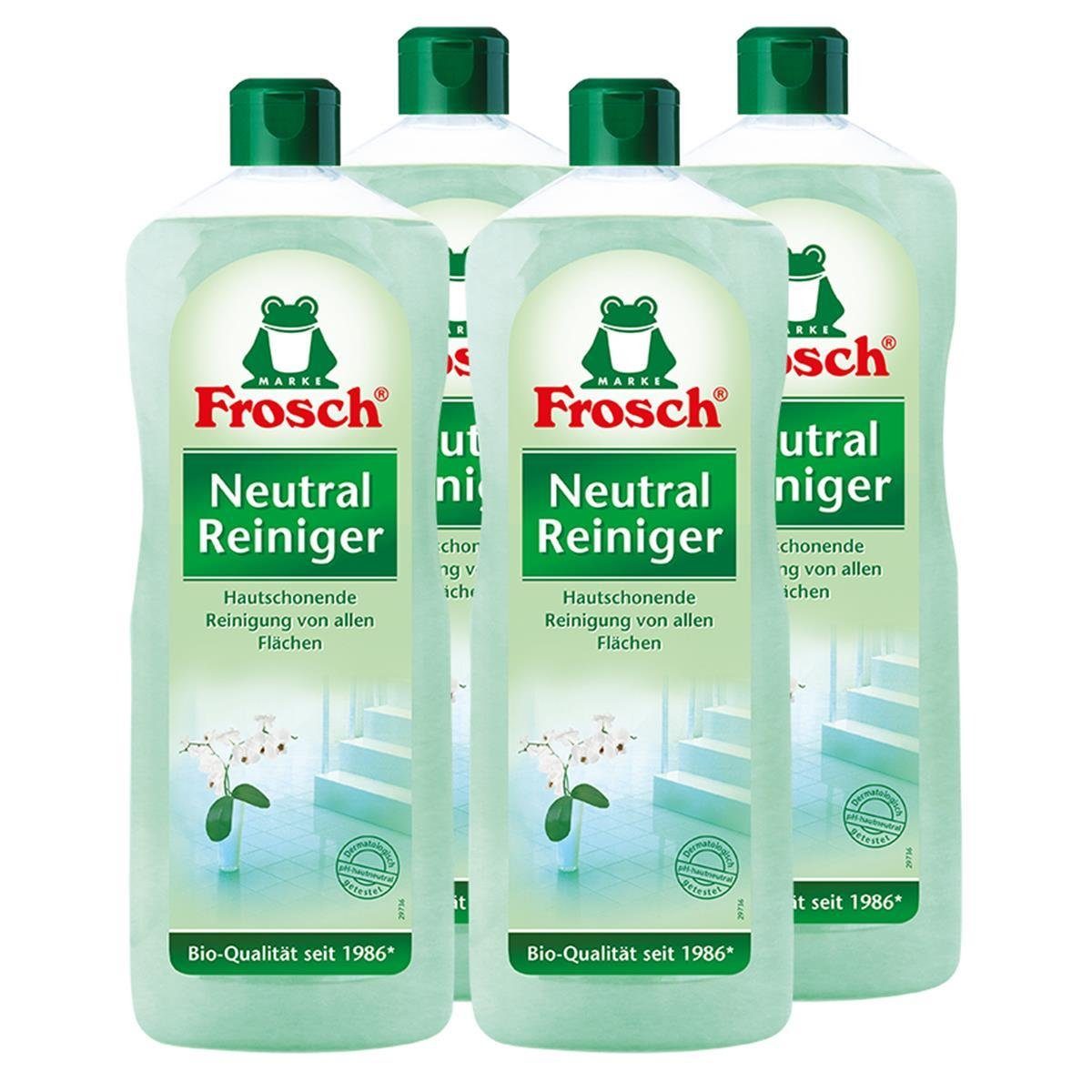4x Frosch Neutral Reiniger1 Liter Allzweckreiniger