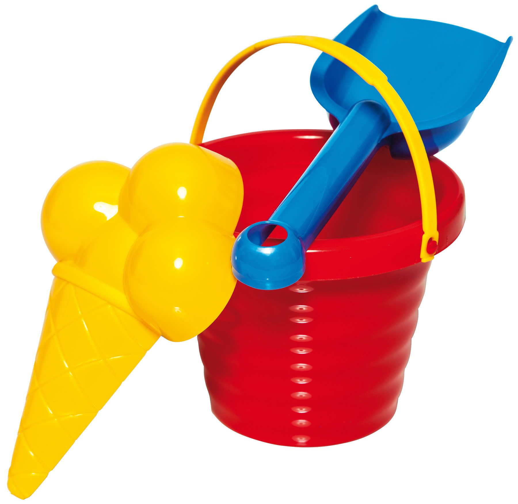Dohany Sandform-Set Sandspielzeug Schaufel Eimer Förmchen 3-tlg., (Set)