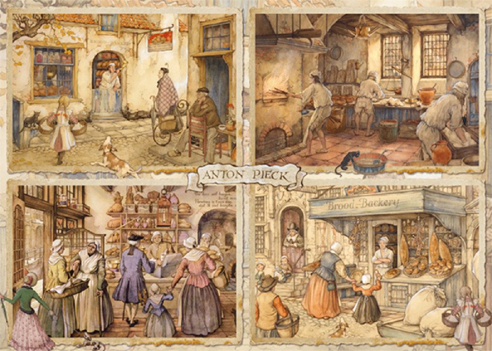 Jumbo Spiele Puzzle Bäcker im 19. günstig online kaufen