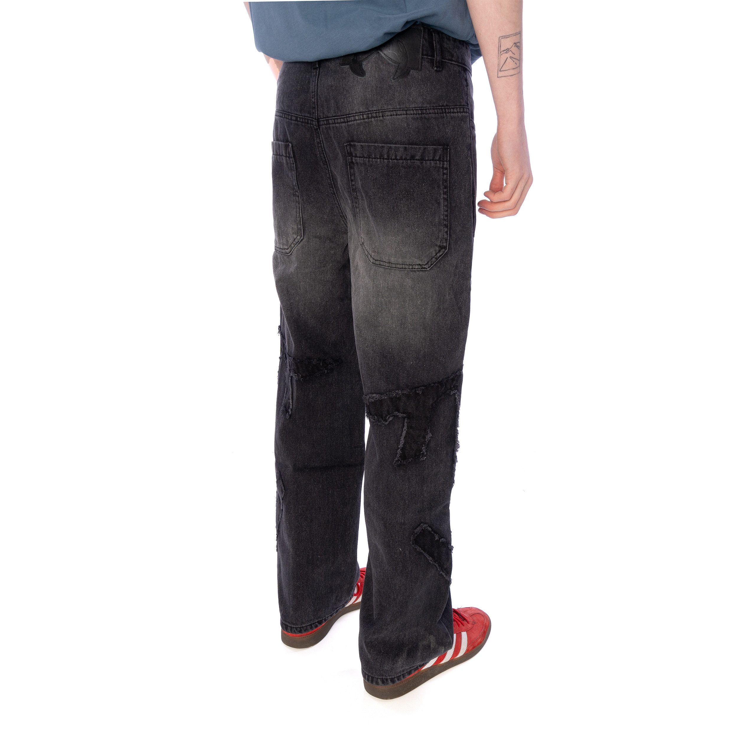 Favela 5-Pocket-Jeans Jeans Favela Fabric Patch black wash günstig online kaufen