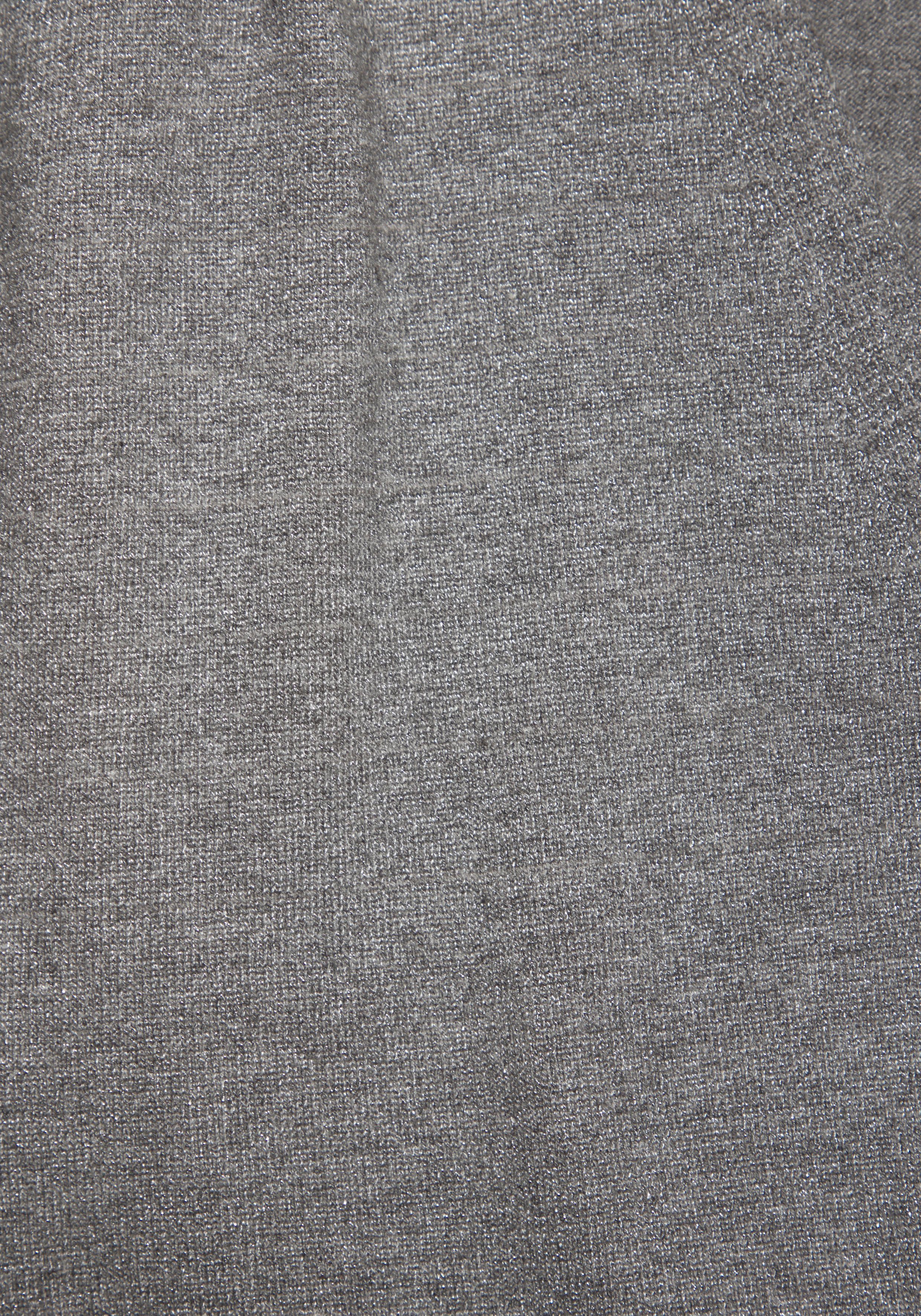 LASCANA Stricktop mit glänzendem Lurexgarn