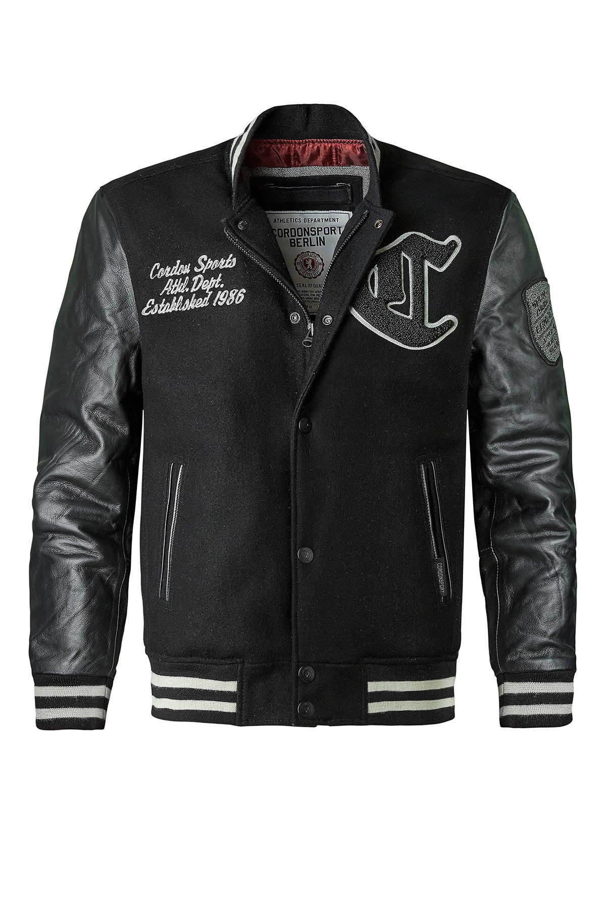Lederjacke Team