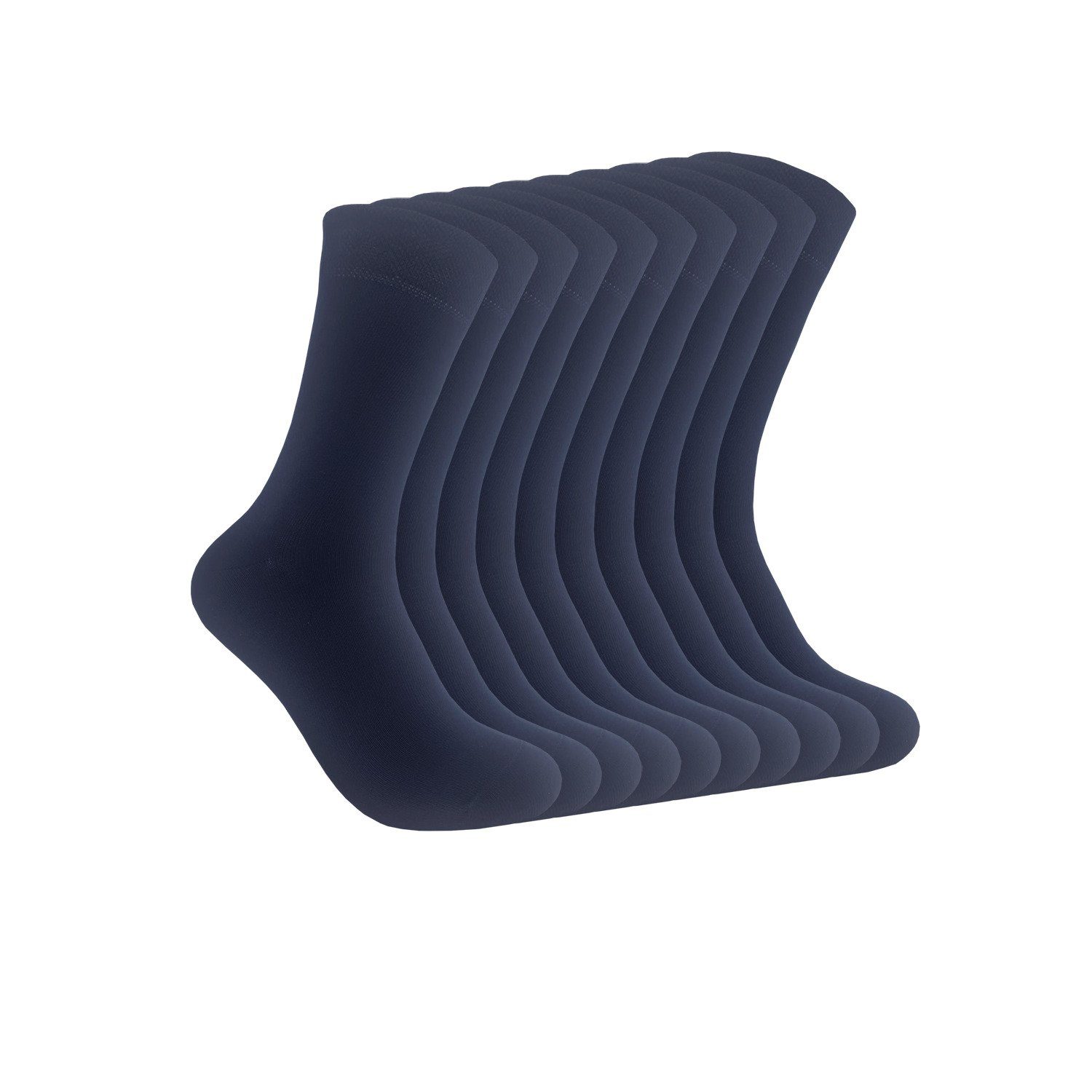 Businesssocken Businesssocken 10 Paar – Baumwolle & Komfortbund