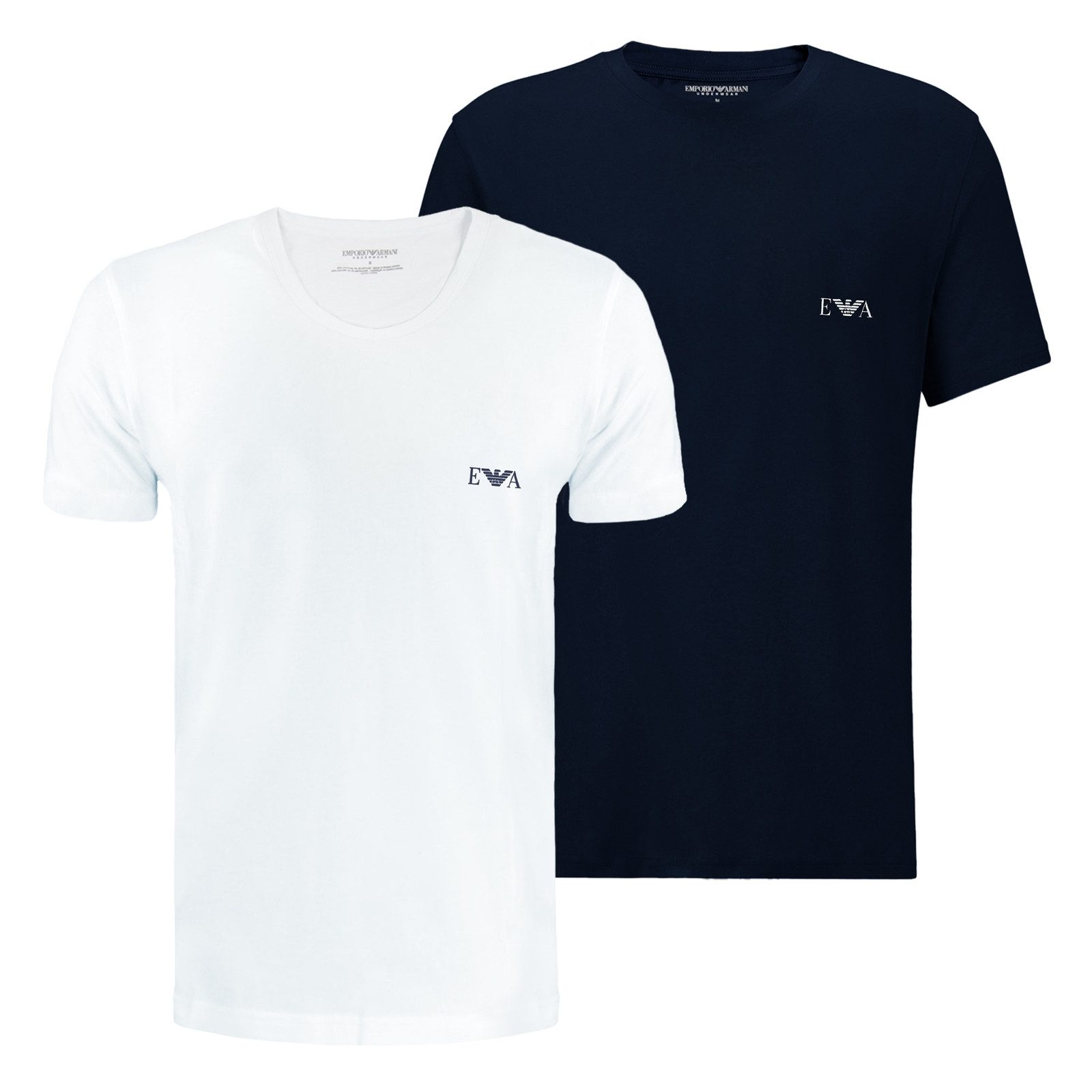 Emporio Armani Unterziehshirt 2er Pack Crew Neck T-Shirt (2-St., 2 Stück) m günstig online kaufen
