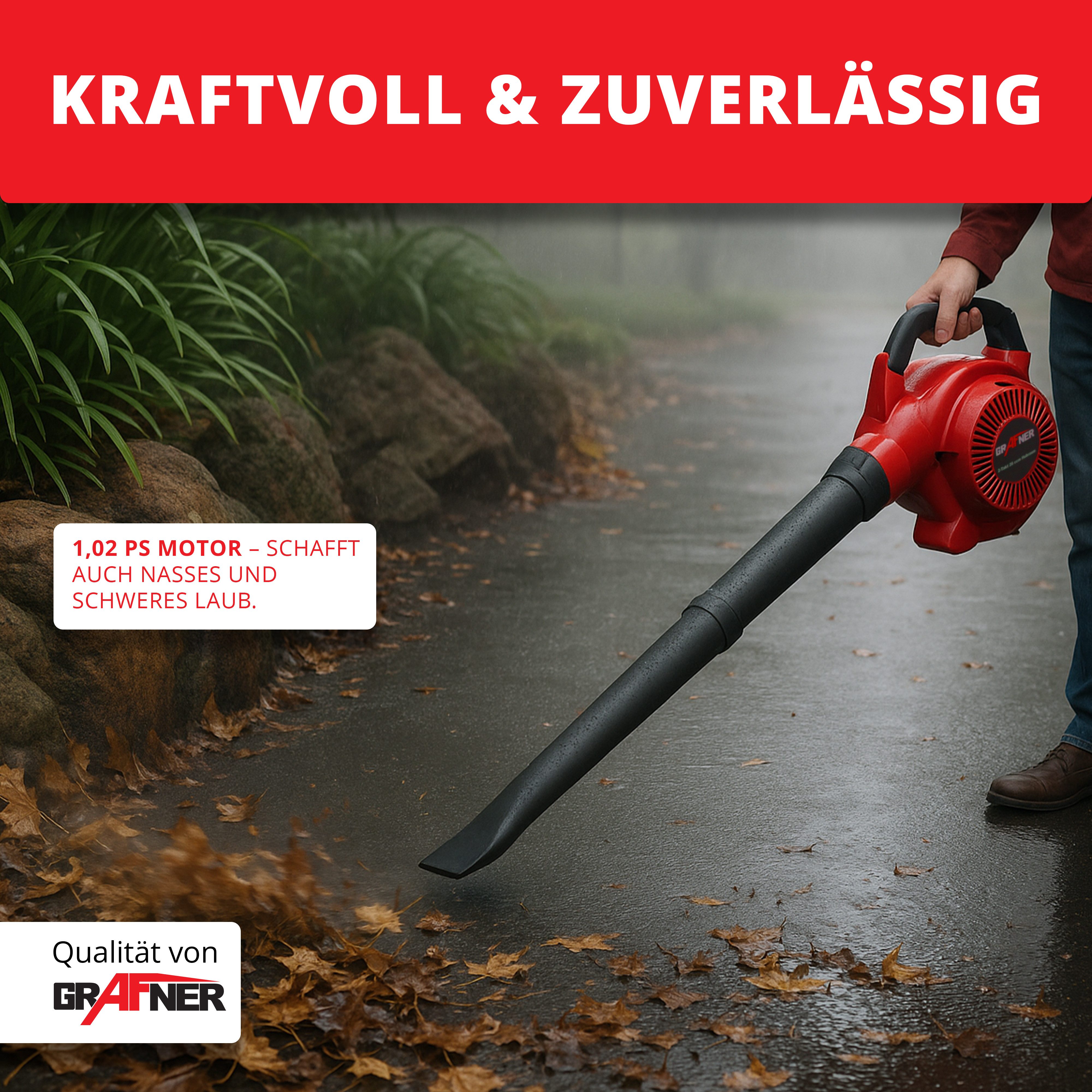 Grafner Benzin-Laubsauger Laubsauger 3in1 Benzin Gebläse günstig online kaufen