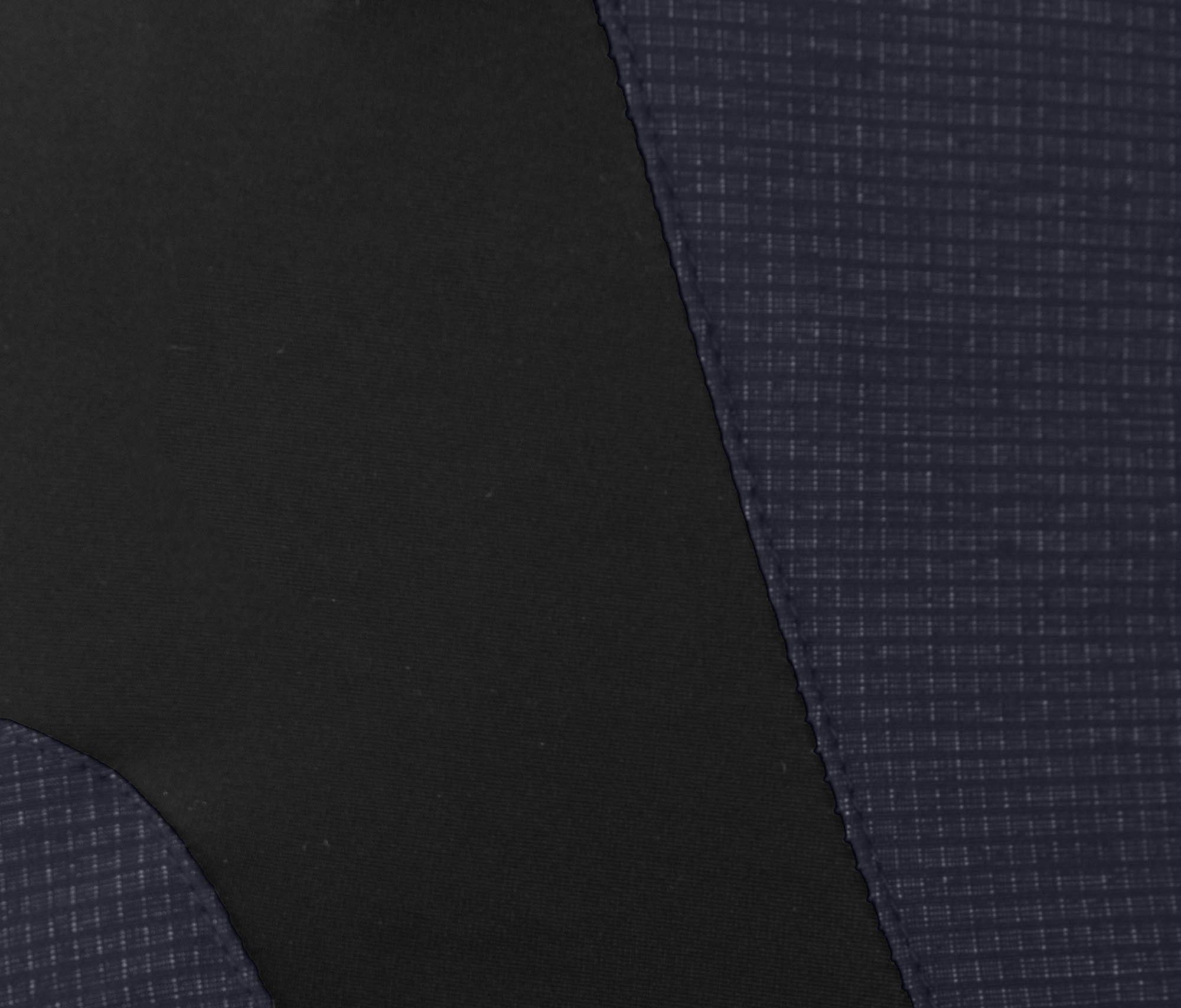 Bergson Zip-off-Hose VINA Zipp-off Damen Normalgrößen, Nacht Innenhose), (mit gepolsterter blau elastisch, robust, Radhose