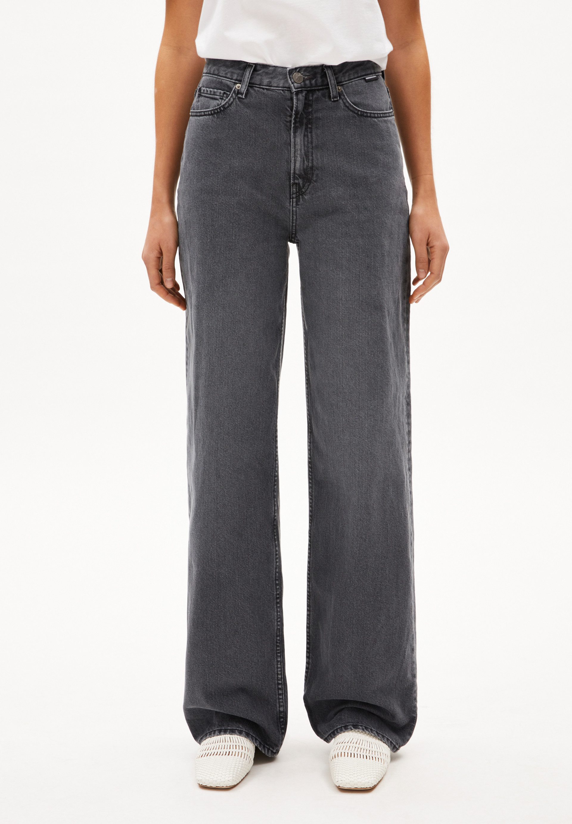 Armedangels Boyfriend-Jeans ENIJAA Wide Jeans recycelter günstig online kaufen