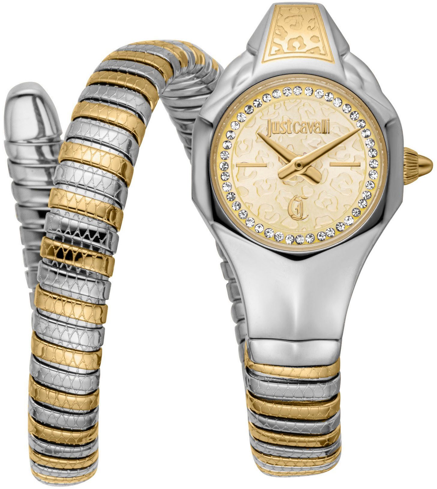 Just Cavalli Time Quarzuhr Fiore JC1L354M0055, Armbanduhr, Damenuhr, Edelst günstig online kaufen