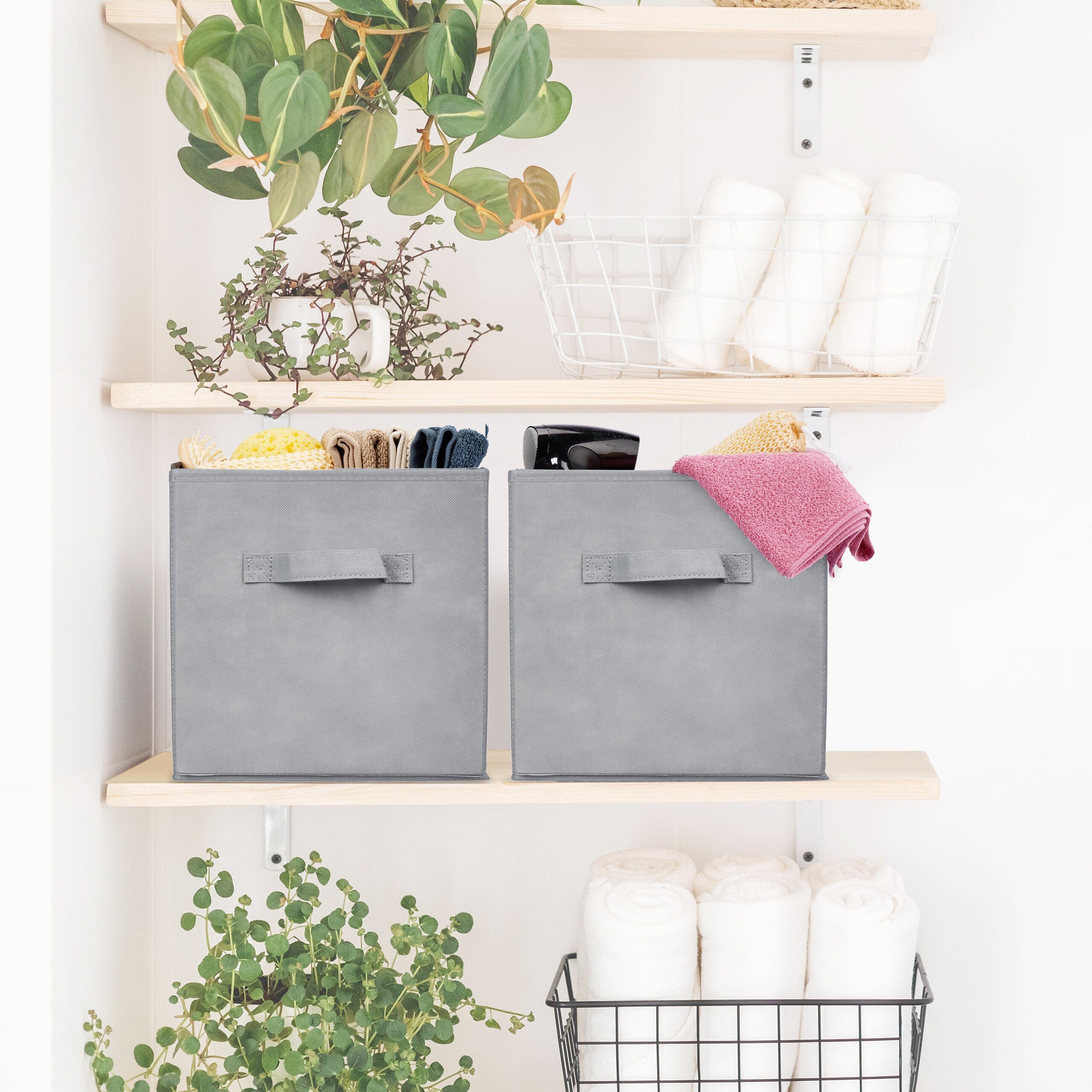 relaxdays Aufbewahrungsbox im 6er Set (6 St) – Bild 5 von 5