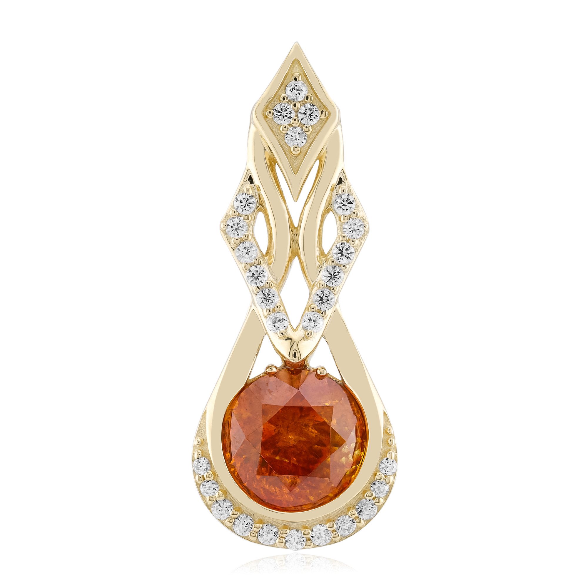 Cavill Kettenanhänger Spanischer Sphalerit Gold-Anhänger, 2,495 ct (1-tlg)