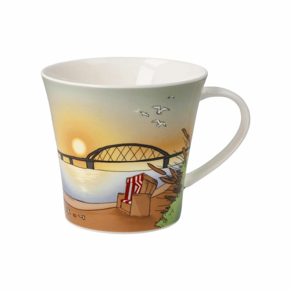 Goebel Tasse Coffee-/Tea Mug Seaview, Fine Bone China, Aus der Serie  Scandic Home
