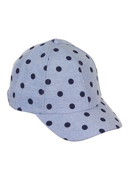 Sterntaler® Schlupfmütze Basecap Punkte (1-St., Caps für Kinder mit coolen Motiven, Baseball Caps) Baseball Cap mit Metallschließe, Hut für Baby bedruckt