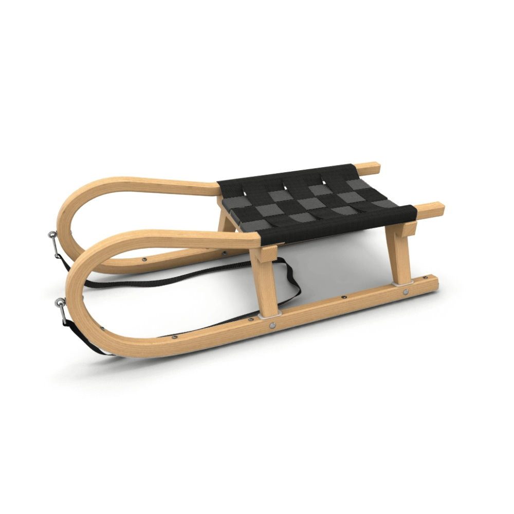 Kathrein Сани Familienrodel Einsitzer schwarz