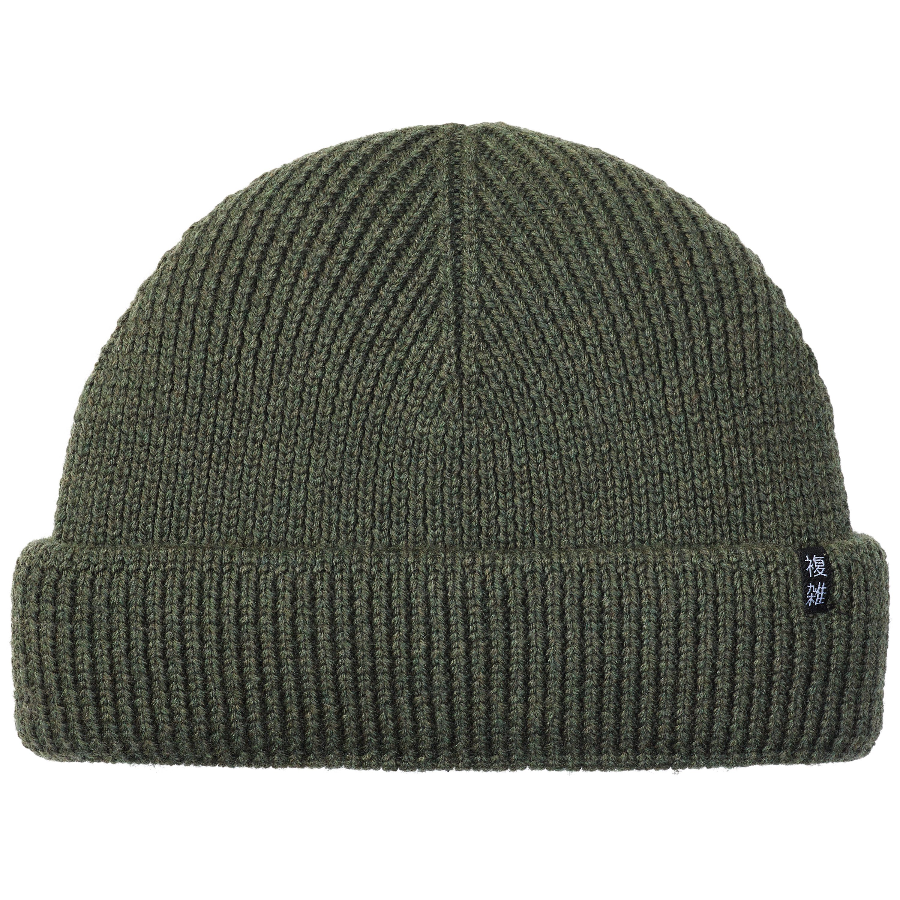 Enter the Complex Beanie - Cho - Fisherman Beanie kurze Fischermütze aus 100% Merino Wolle, Damen und Herren