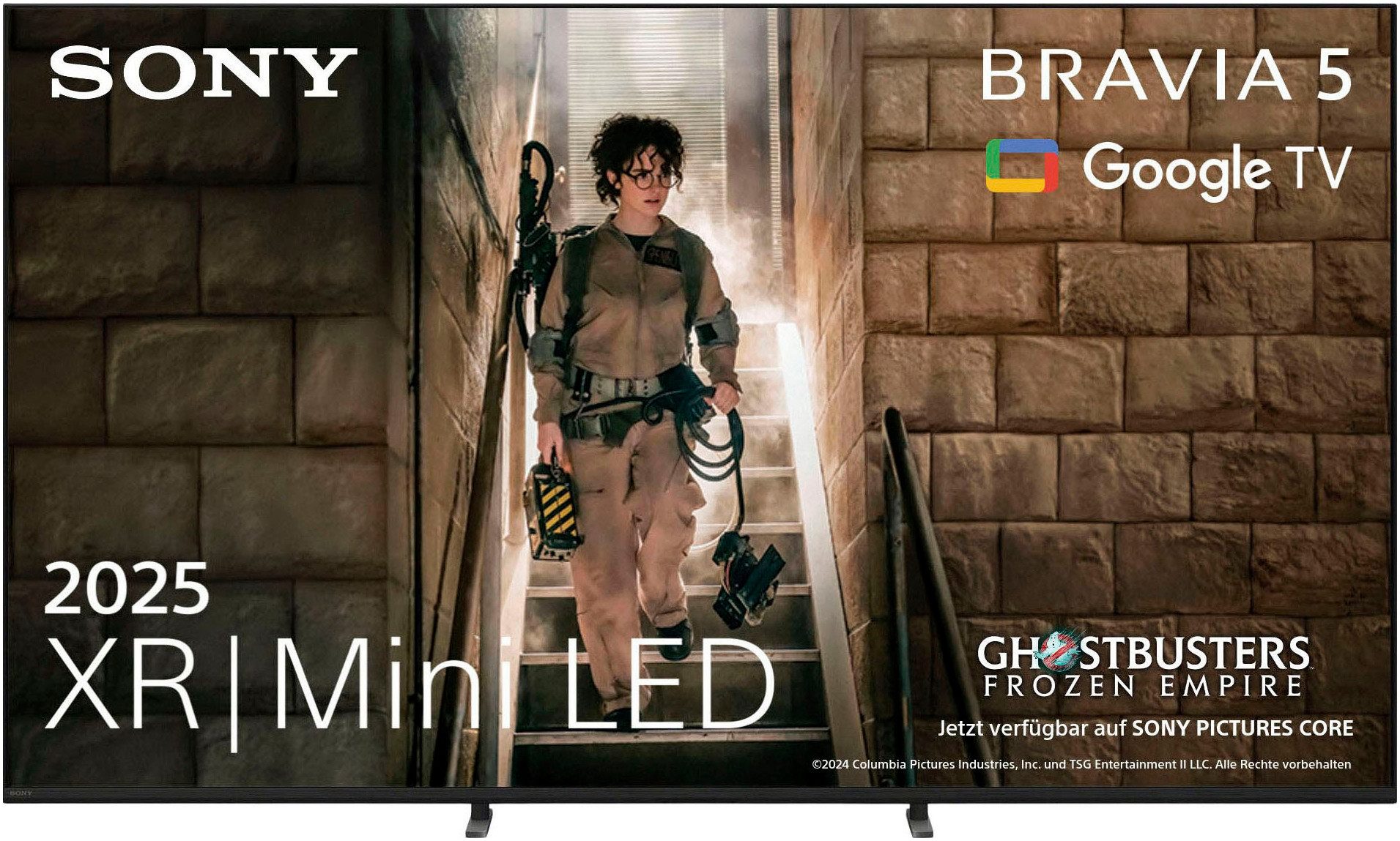 Sony K-98XR5 Mini-LED-Fernseher (248 cm/98 Zoll, 4K Ultra HD, Android TV, Google TV, Smart-TV, AI XR-Proz, Multi-Audio, Dolby Vision/ Atoms, IMAX, Google/ Apple Cast)