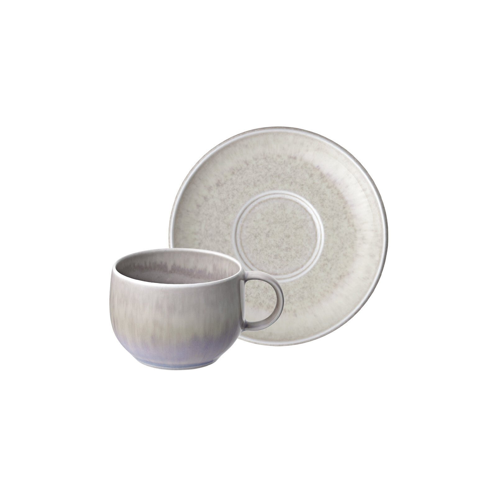 like. by Villeroy & Boch Tasse Perlemor Sand Espressotasse mit Untertasse 60 ml, 1-tlg., Porzellan