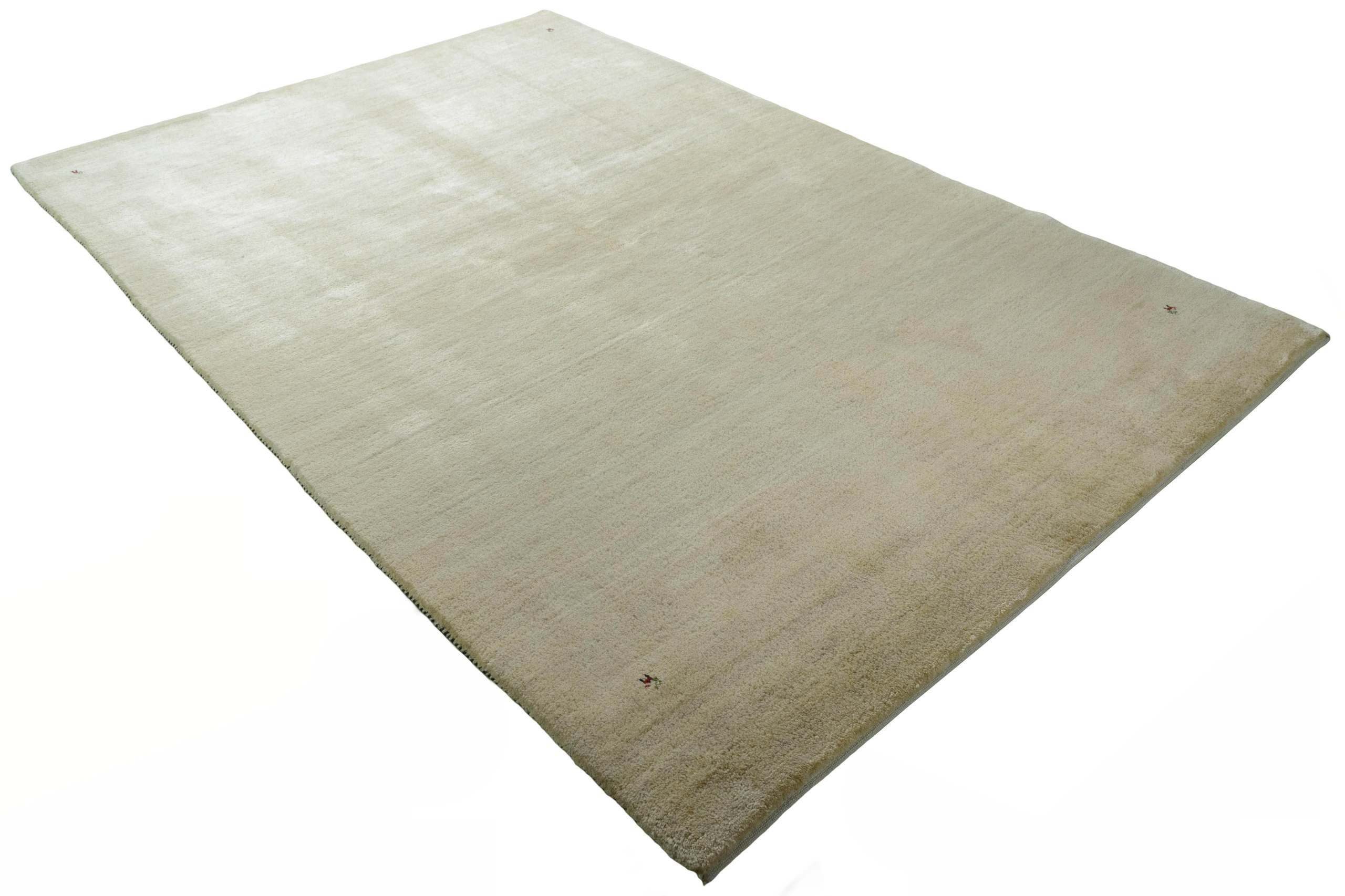 CABBEL Orientteppich 302x203 cm Perser Gabbeh Beige Schurwolle Handgeknüpft Nomaden Unikat, rechteckig, Höhe: 10 mm, 100% Schurwolle – weich, pflegeleicht, traditionelle Knüpfdichte