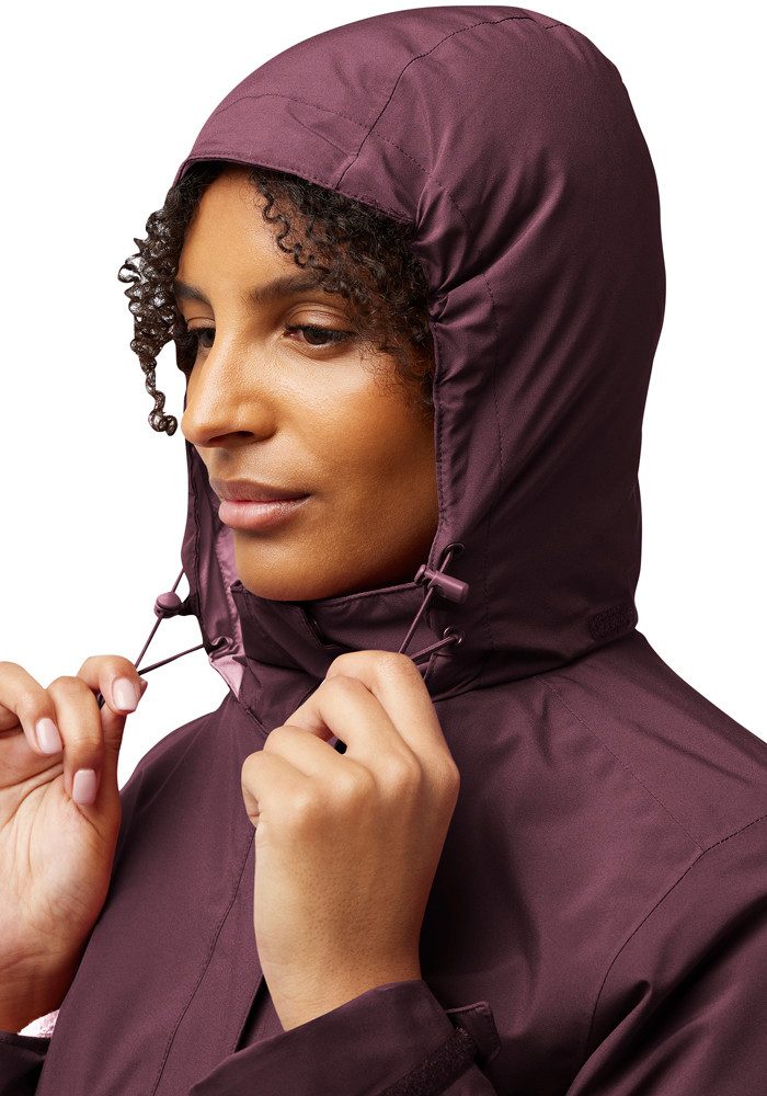 Jack Wolfskin 3-in-1-Funktionsjacke ROTWAND 3IN1 JKT W 3-in-1 Jacke, warm, wasserdicht und winddicht