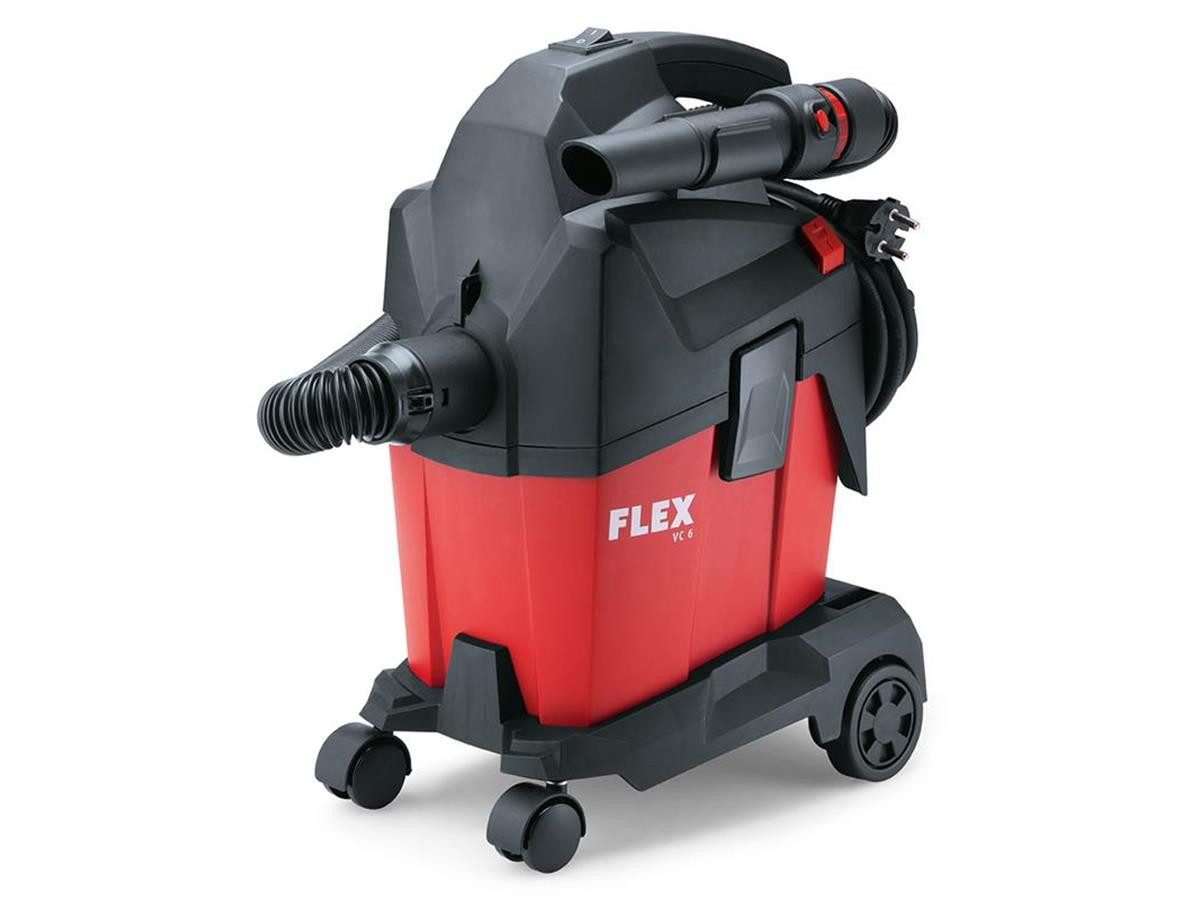 Flex Bodenstaubsauger VC 6 L MC, 1200 W, mit Beutel, Kompakter, handlicher leichter Sauger, Hochleistunfsturbine