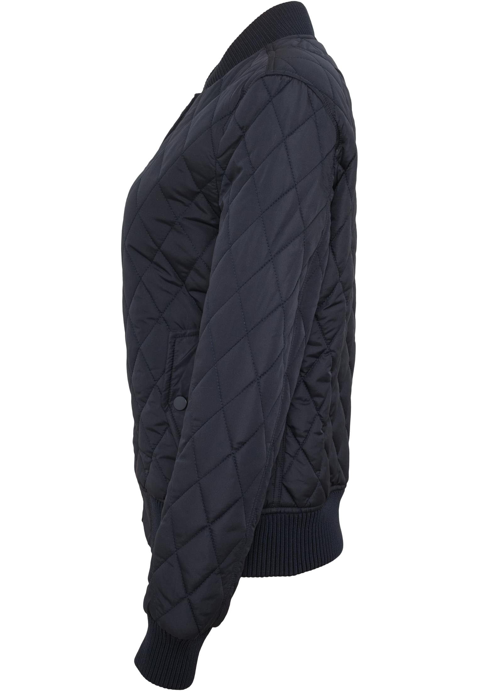 CLASSICS Jacket Outdoorjacke (1-St) Nylon navy Quilt Damen Diamond Ladies URBAN