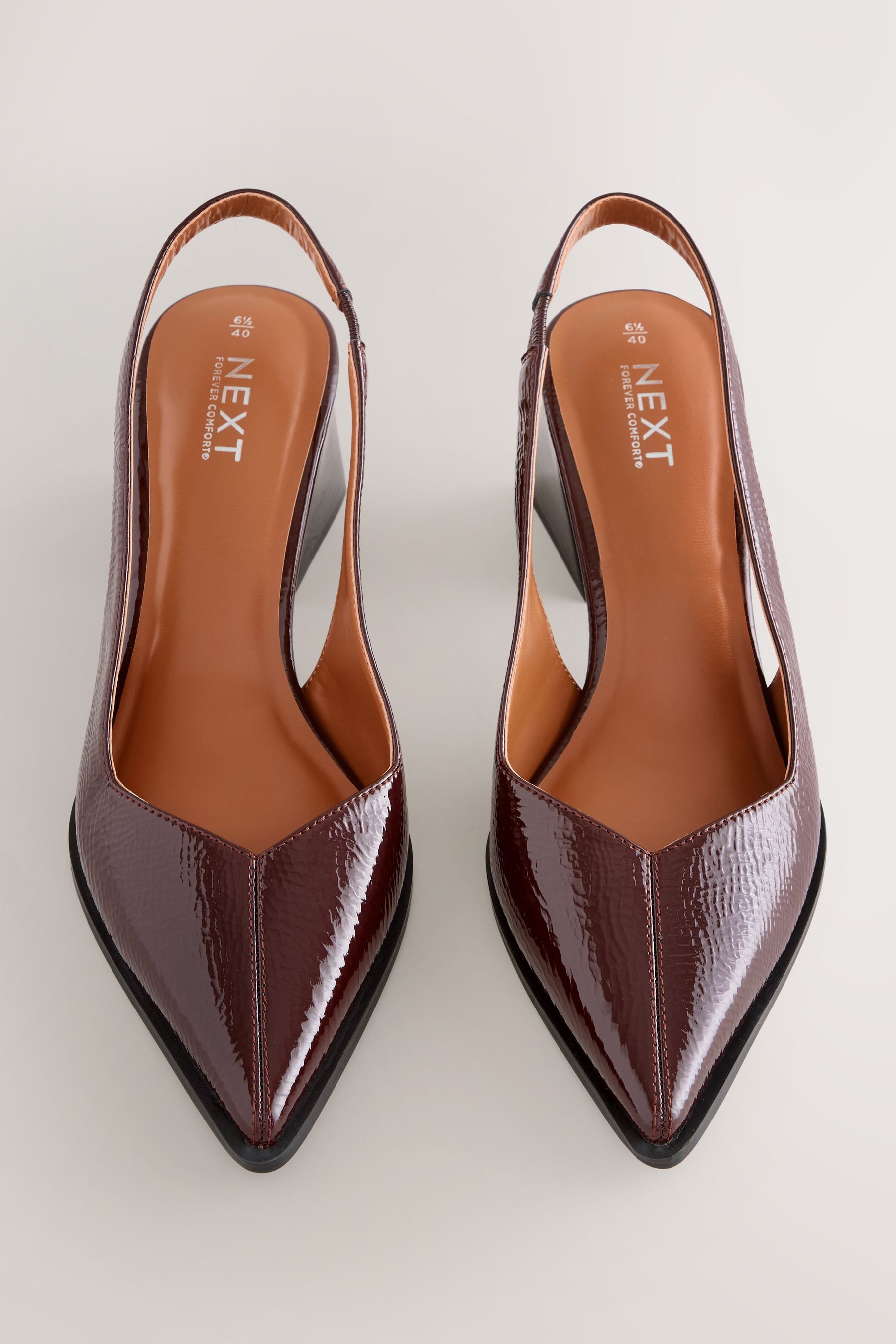 Next Forever Comfort® spitze Slingbacks mit Blockabsatz Slingsandale (1-tlg günstig online kaufen