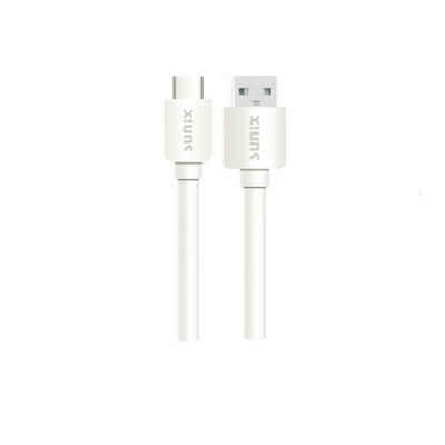 Sunix Sunix 1,2m Lightning Datenkabel Datentransfer für iPhone Weiß USB-Kabel