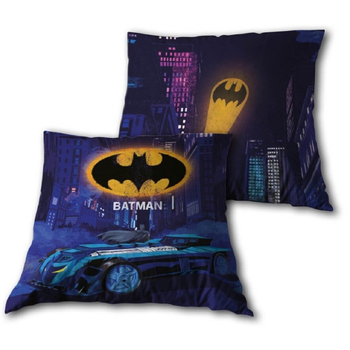 Batman Dekokissen Velboa Dekokissen – Perfektes Couchkissen (1 Stück)