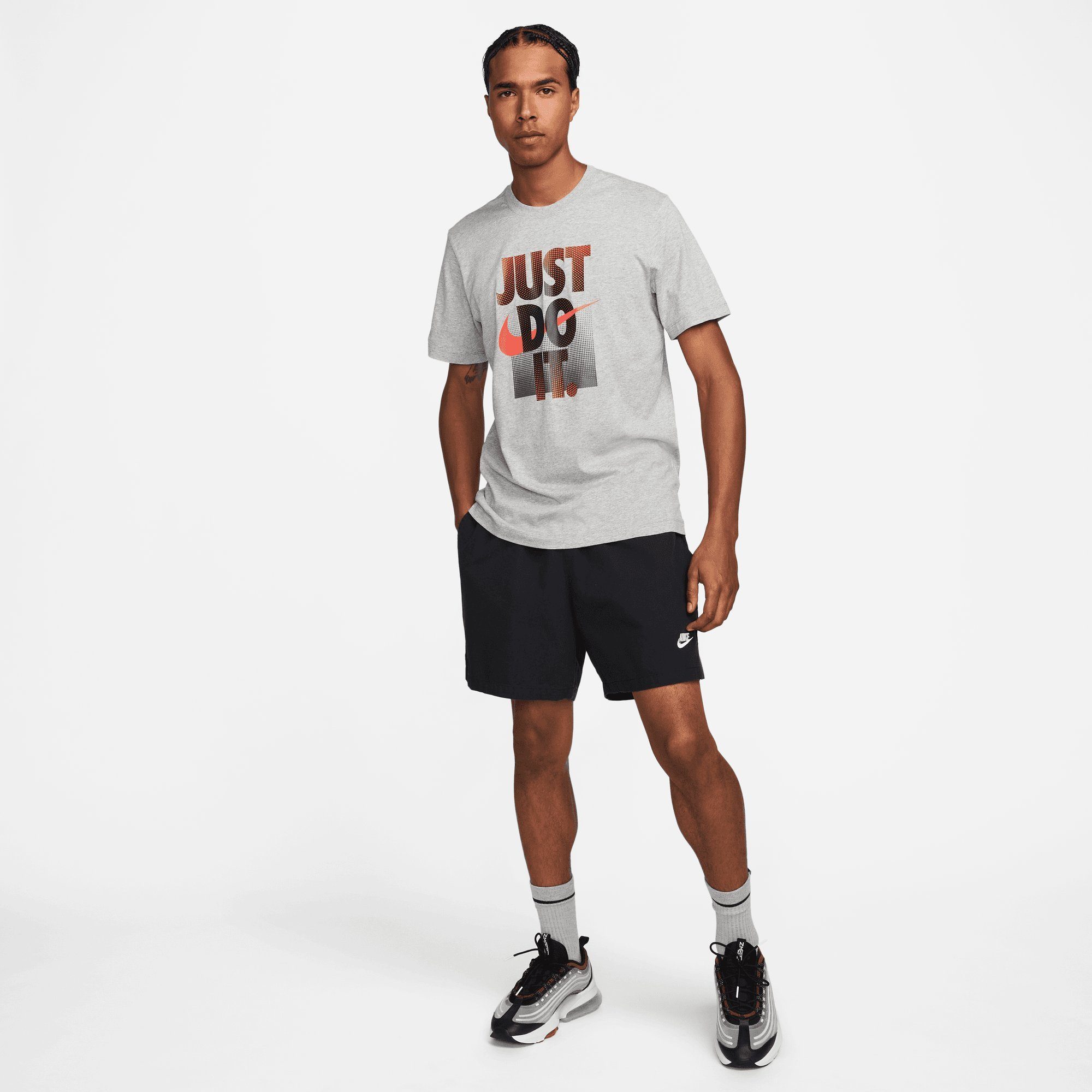 Nike Sportswear T-Shirt MEN'S DK T-SHIRT GREY HEATHER