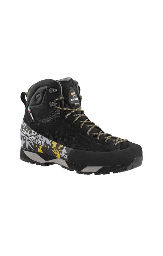 Zamberlan Salathe Trek GTX RR (Veloursleder, wasserdicht) schwarz/gelb Herren Wanderschuh