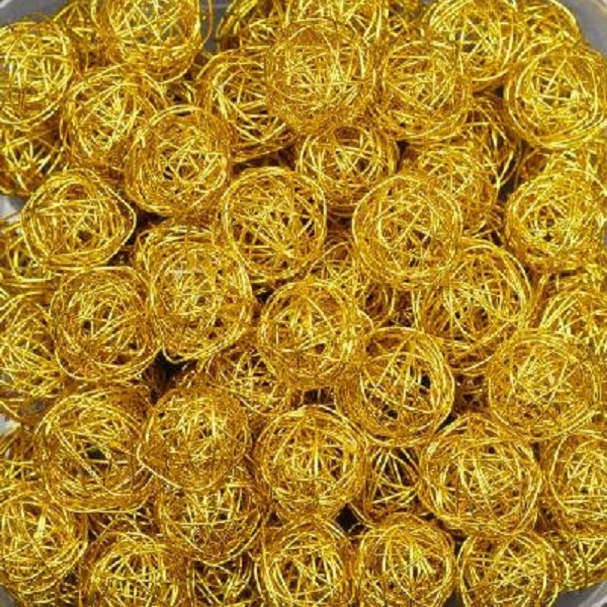 Eurosand Dekokugel DRAHT-BÄLLE 30mm, 3cm/10 Stück