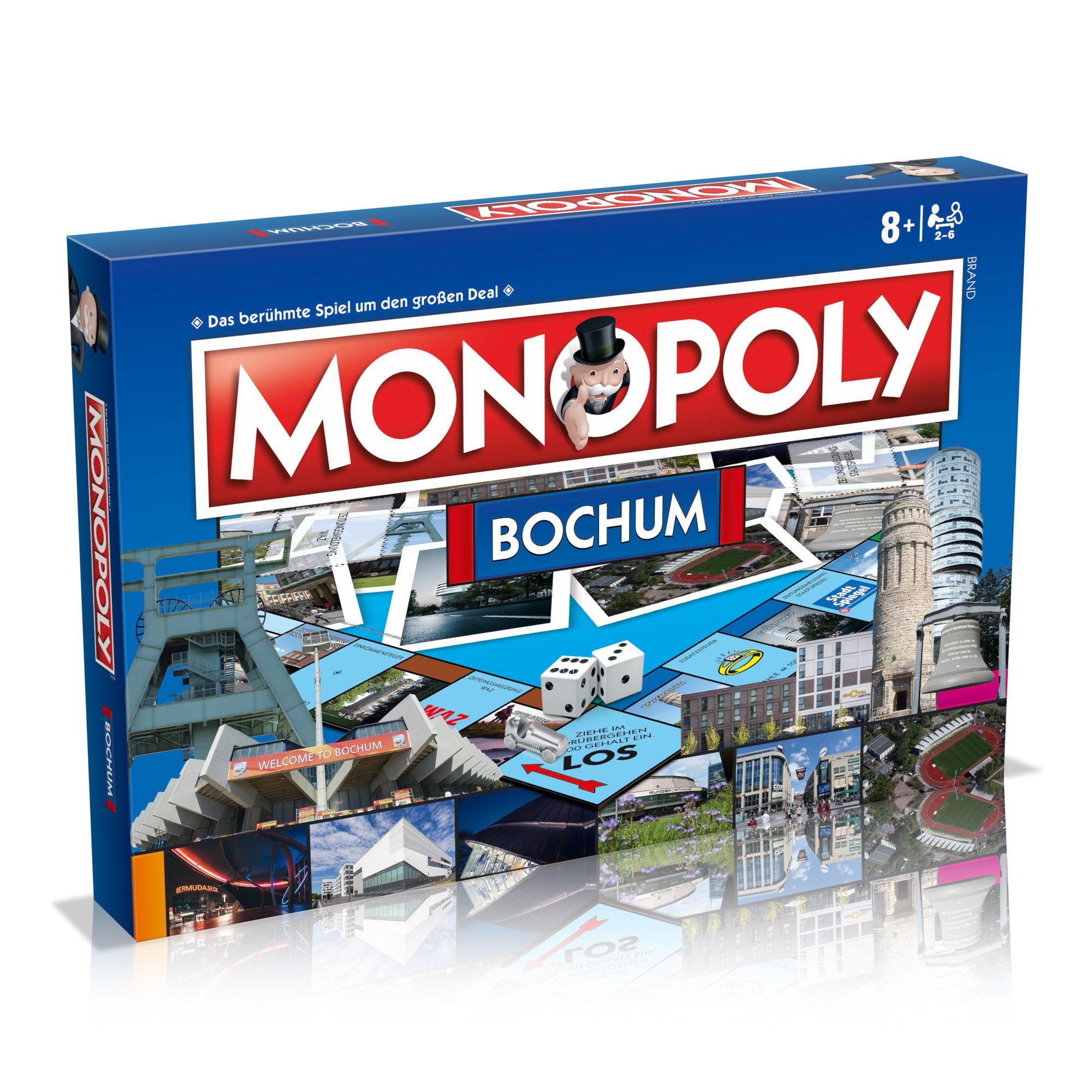 Monopoly Brettspiel Moves Spiel, Bochum Winning