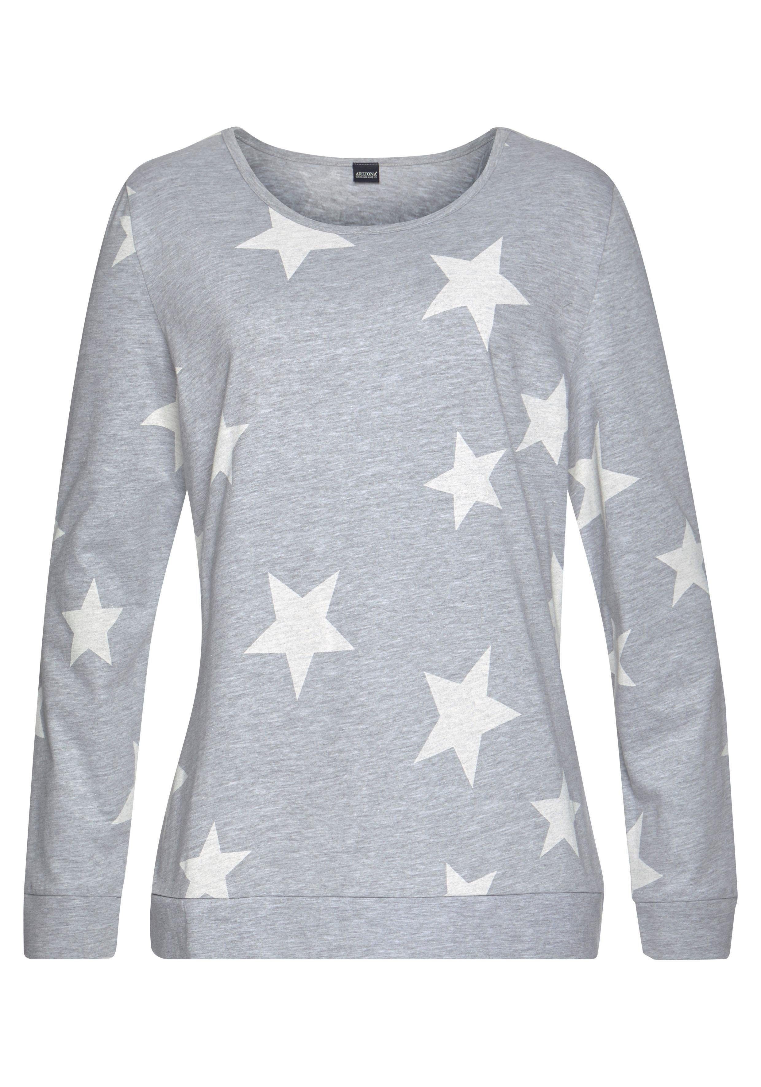 Arizona Pyjama (4 tlg., 2 Stück) in melierter Optik