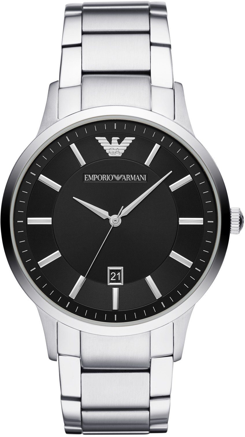 Emporio Armani Quarzuhr AR11181, Armbanduhr, Herrenuhr, Datum, analog