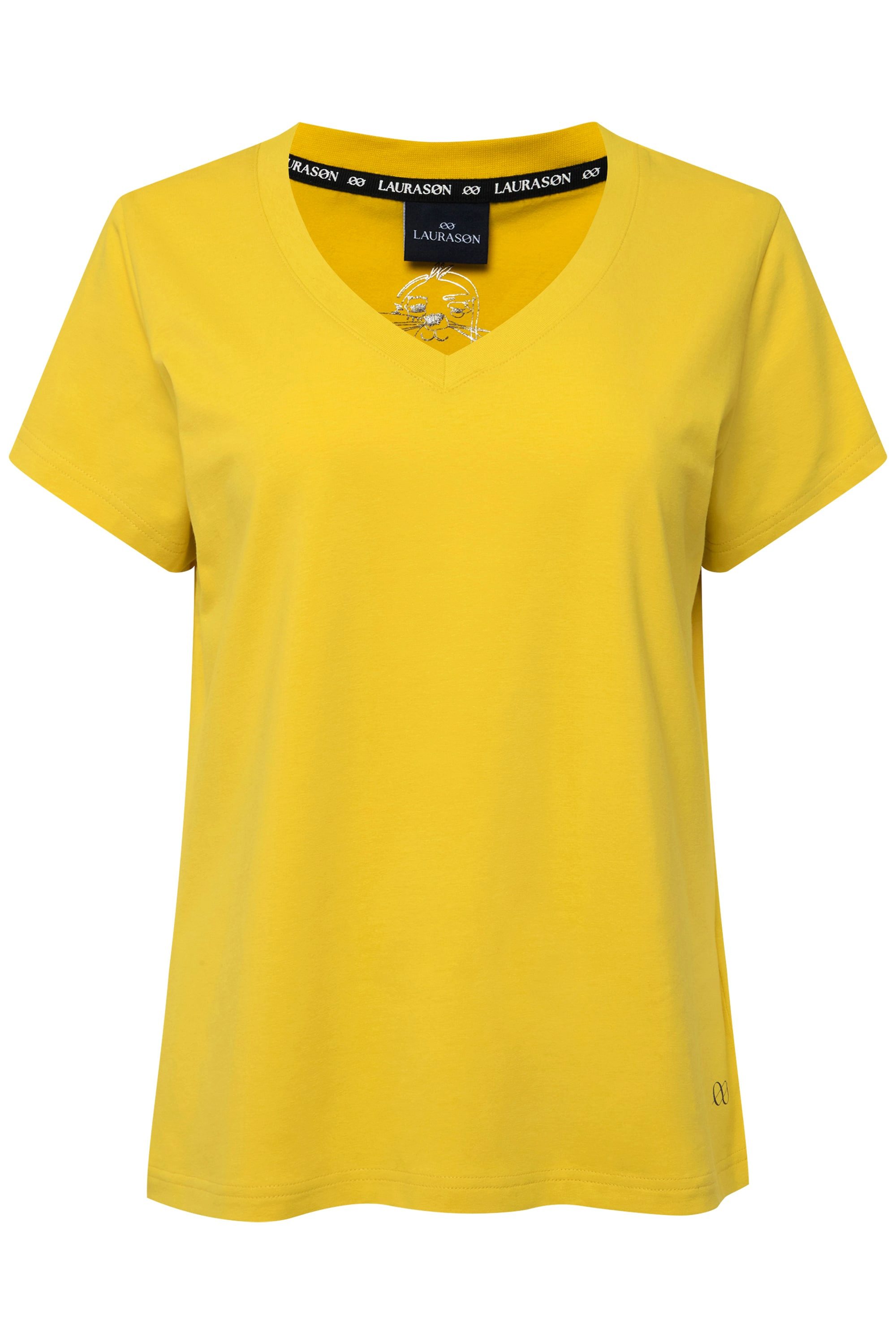 Laurasøn T-Shirt T-Shirt kleiner Knoten Print günstig online kaufen