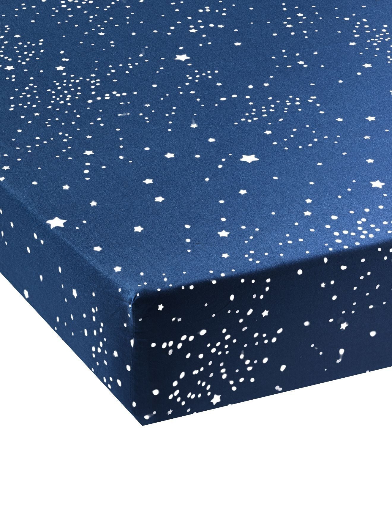 vertbaudet Spannbettlaken Kinder Spannbettlaken POLARSTERN, Baumwolle günstig online kaufen