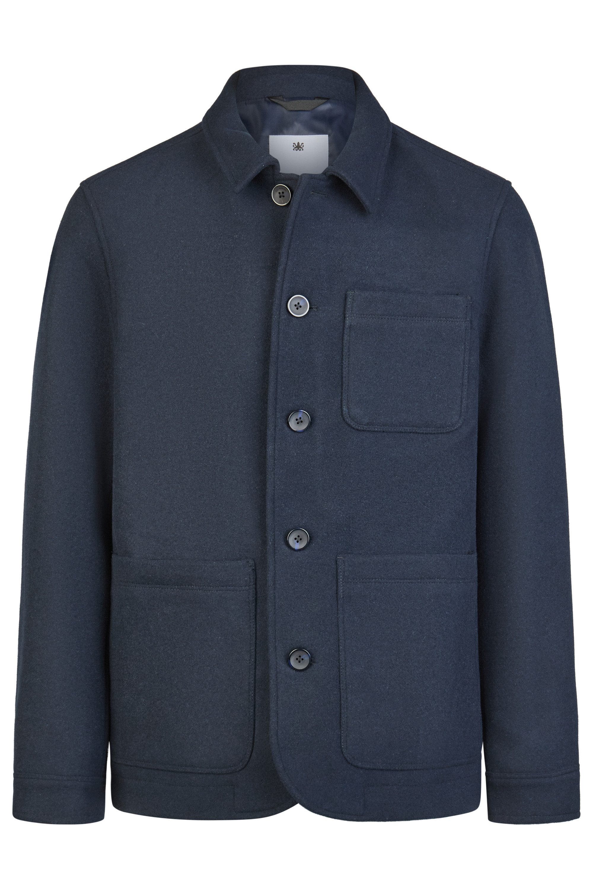 Calamar Blouson Woll-Mix Blouson mit Knopfmanschetten