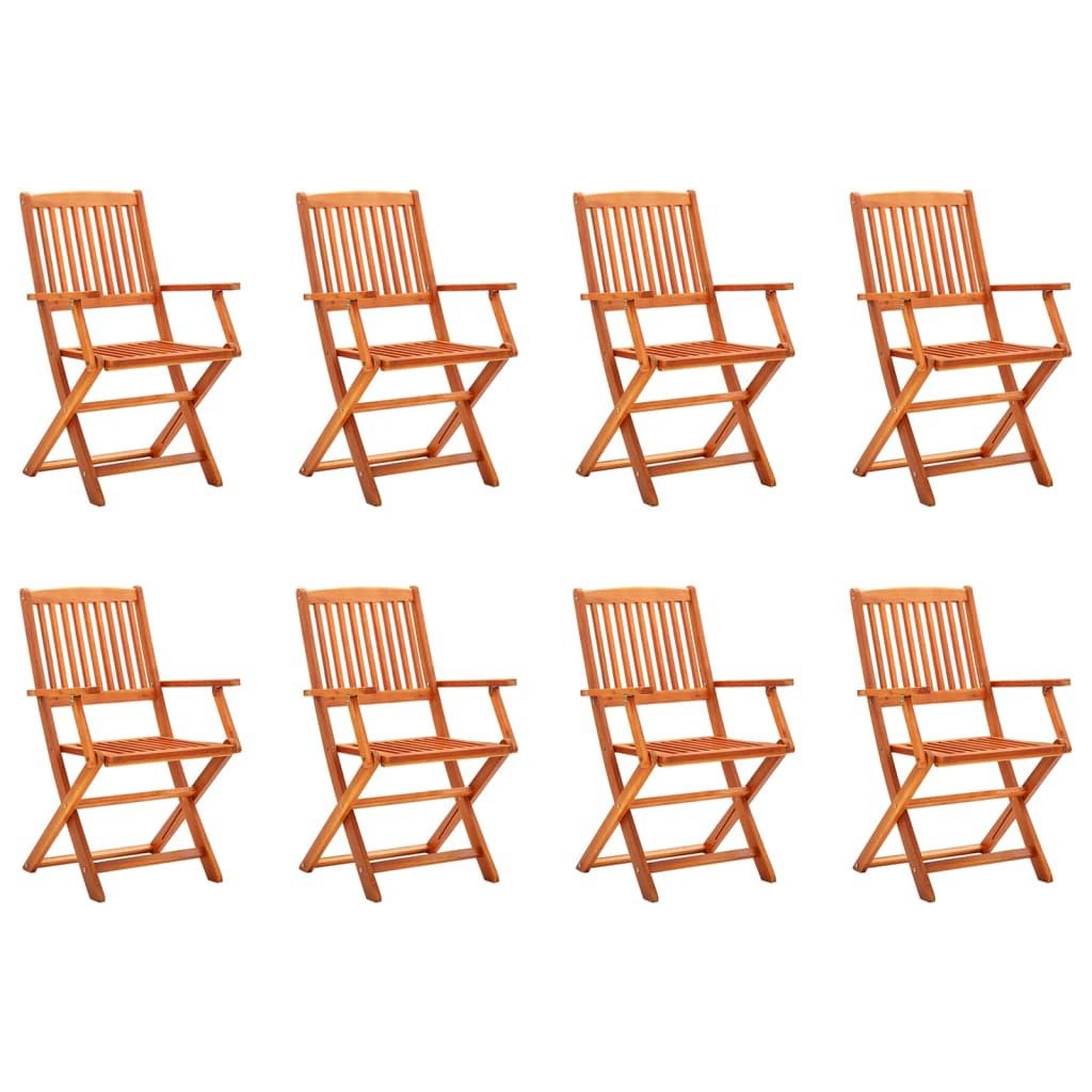 vidaXL Gartenstuhl Klappbare Gartenstühle 8 Stk. günstig online kaufen