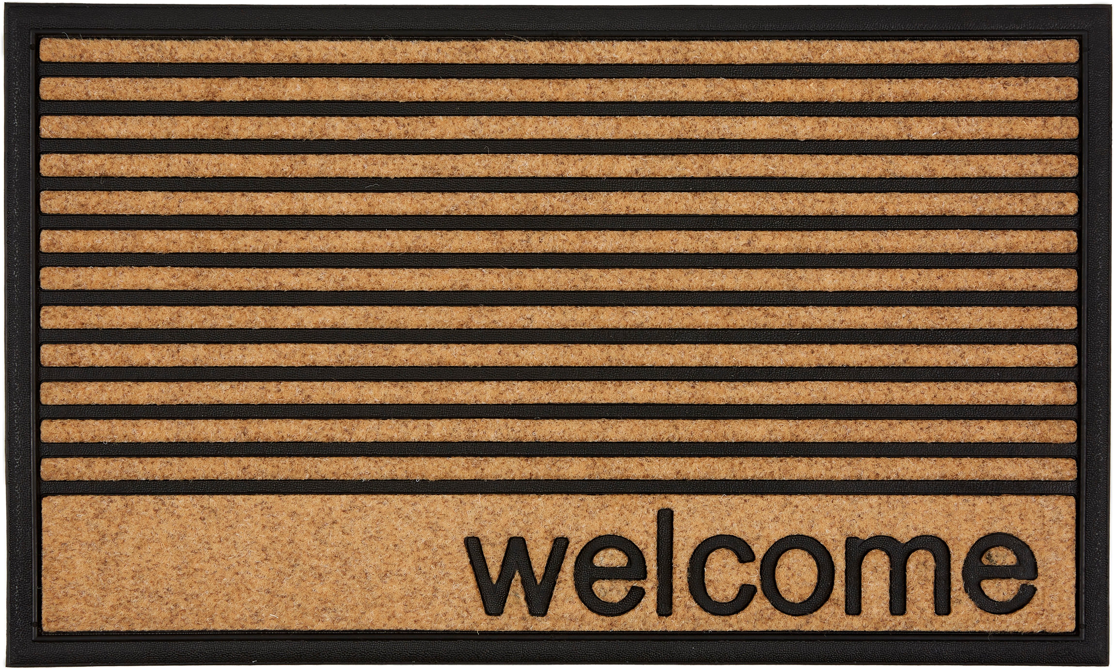 ASTRA Fußmatte Border Graphic, rechteckig, Höhe: 8 mm, Türmatte, Schmutzfangmatte, rutschfest, In und Outdoor