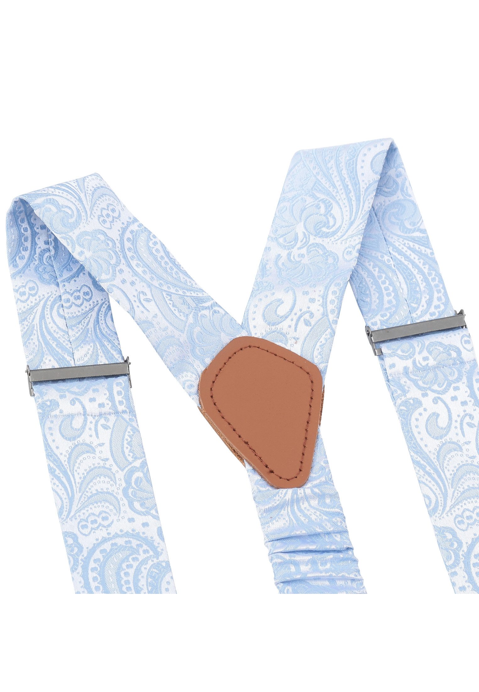 Seidenfalter Fliege SET HOSENTRAEGER+FLIE, H-BLAU