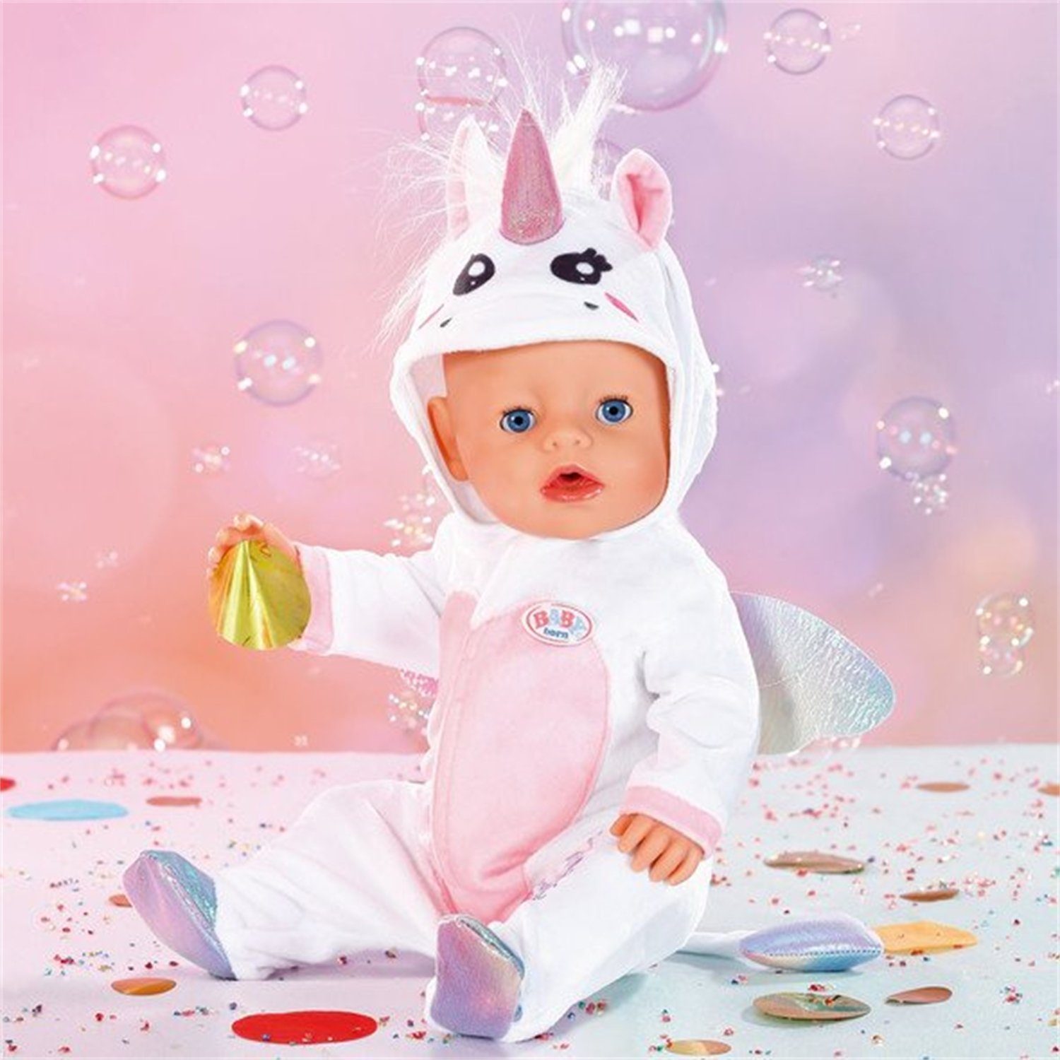 Zapf Creation® Puppenkleidung 832936 BABY born Einhorn Kuschelanzug 3cm günstig online kaufen
