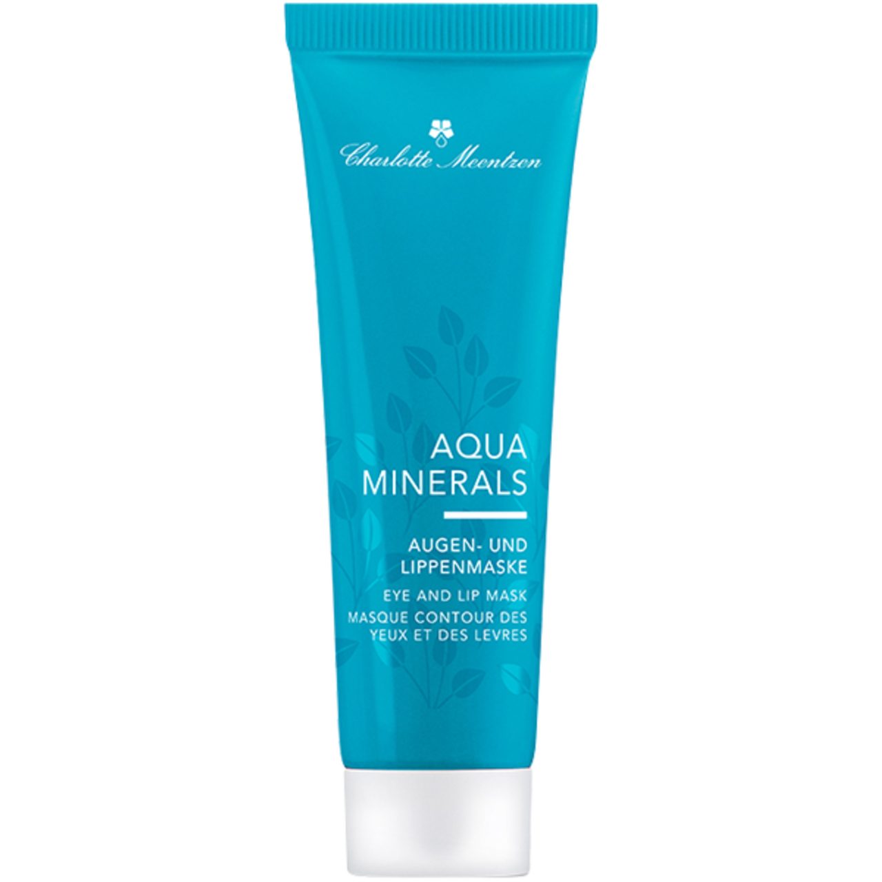Charlotte Meentzen Gesichtspflege Aqua Minerals Augen- und Lippenmaske, Все Hauttypen