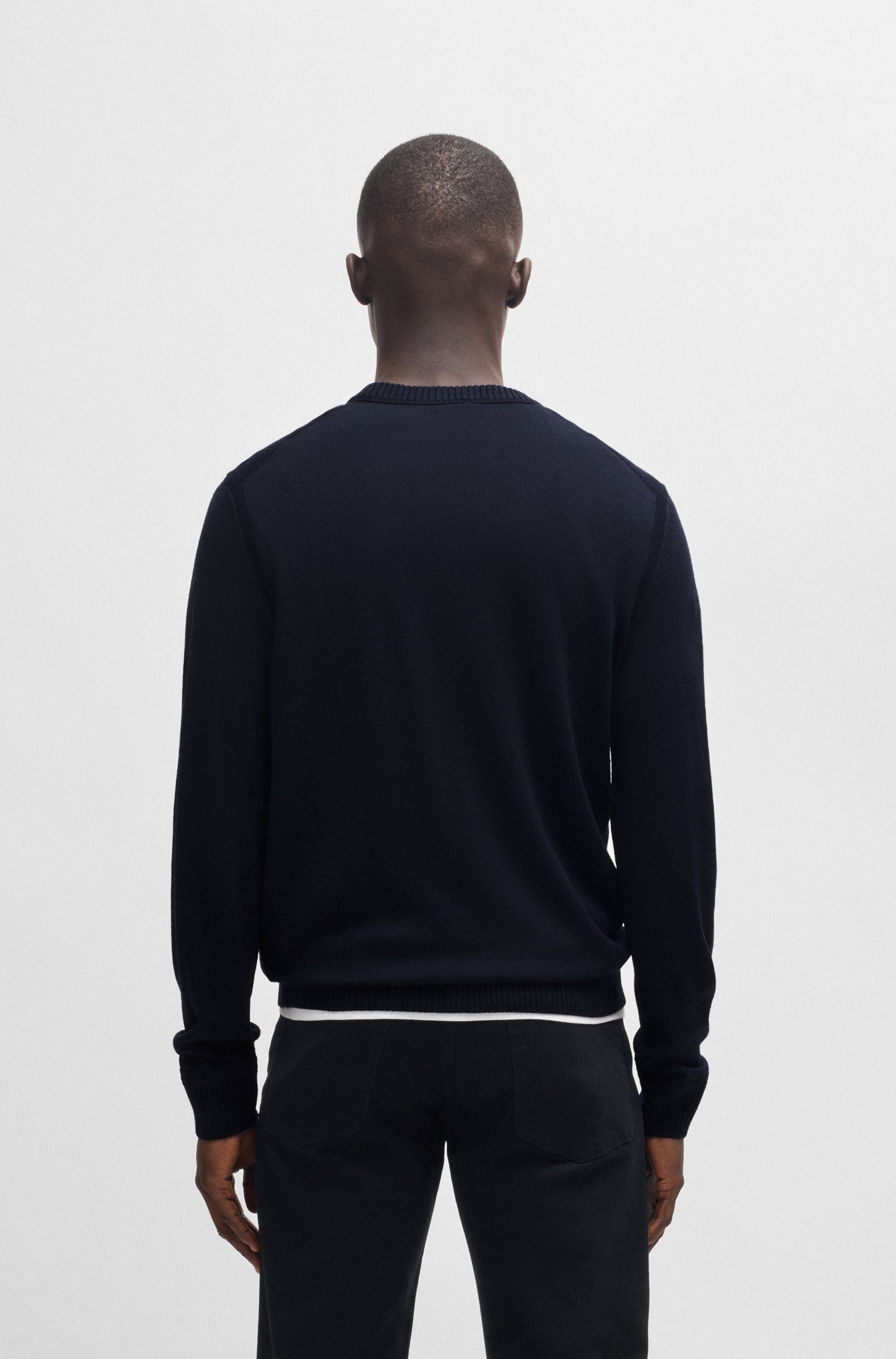 BOSS ORANGE Strickpullover Avac mit Schurwolle günstig online kaufen