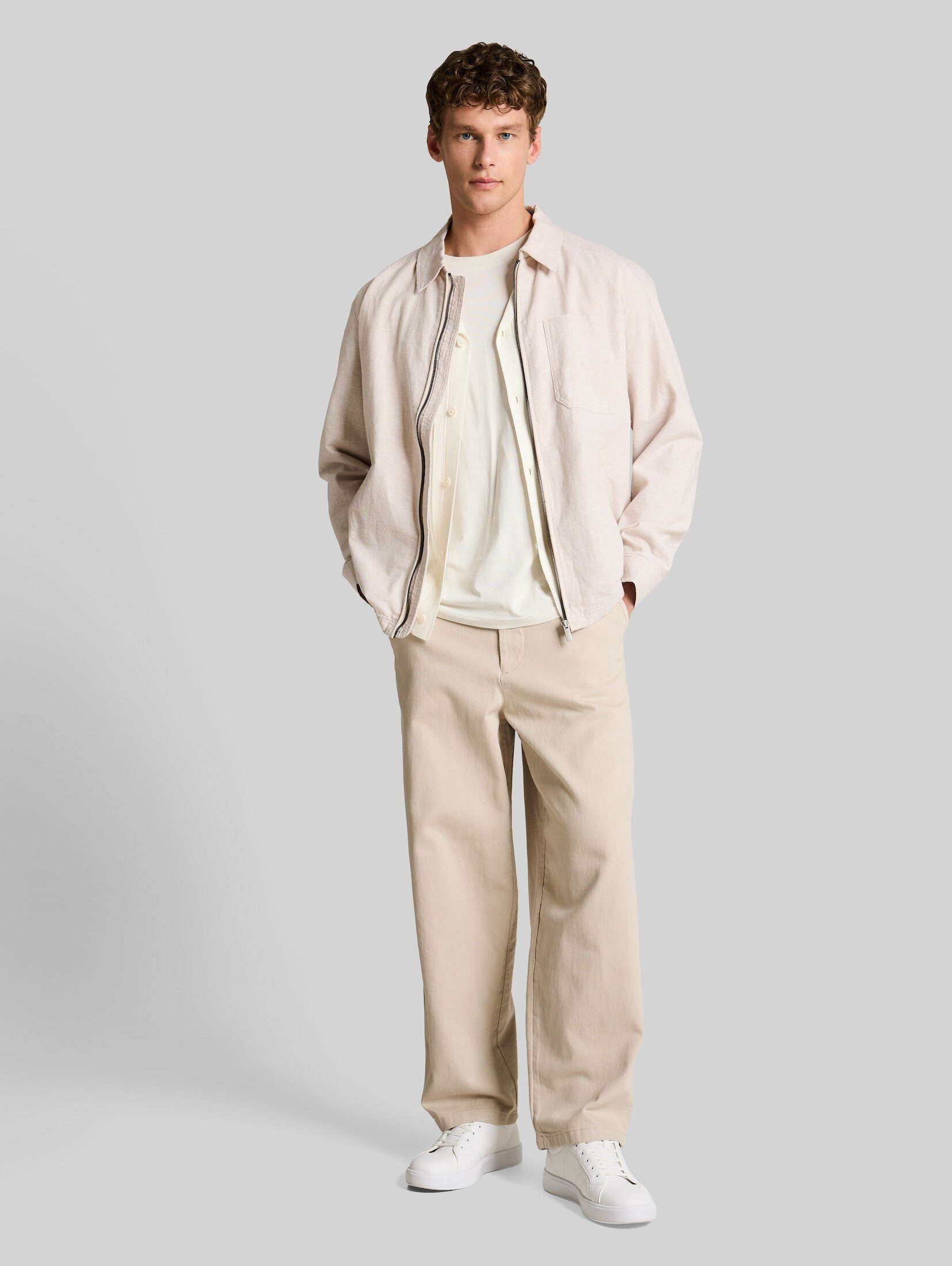 TOM TAILOR Denim Chinohose Hosen & Chino TTLOOSE Chino Hose aus Baumwolle