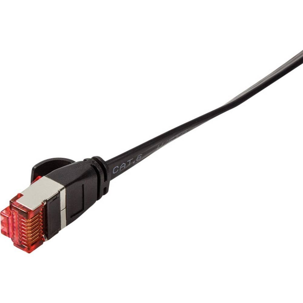Flach Patchkabel Geschirmt ® LAN-Kabel Cat.6 LogiLink (PIMF)
