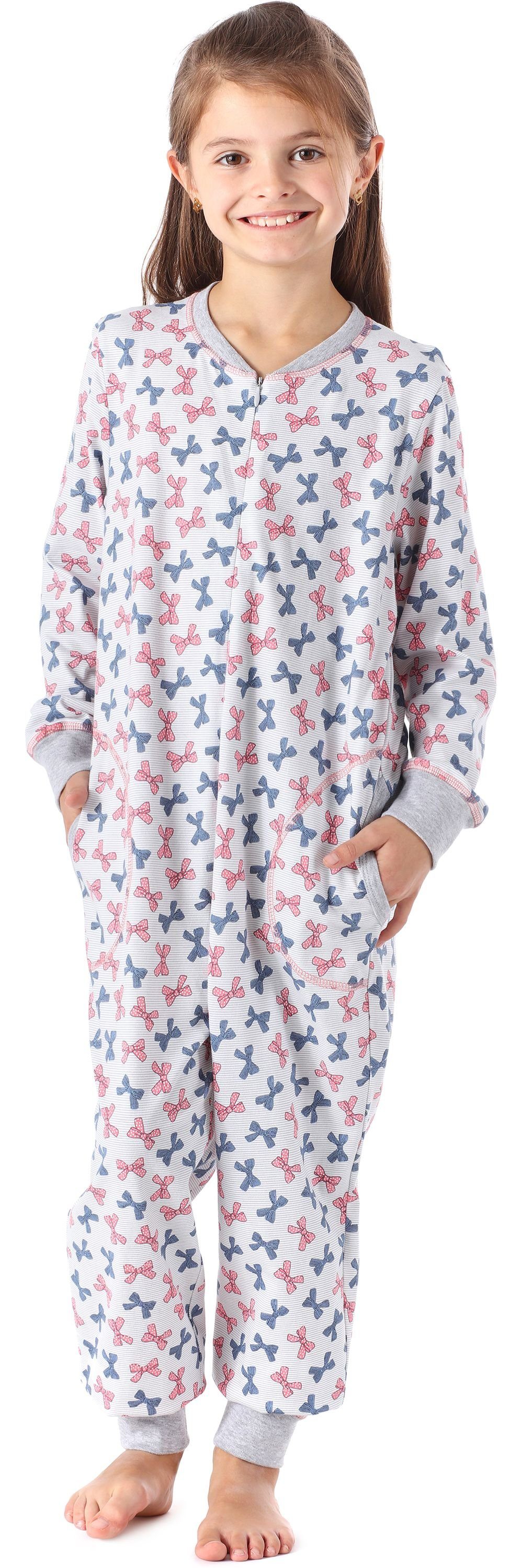 Merry Style Schlafanzug Mädchen Schlafanzug Jumpsuit MS10-186 Melange Bögen
