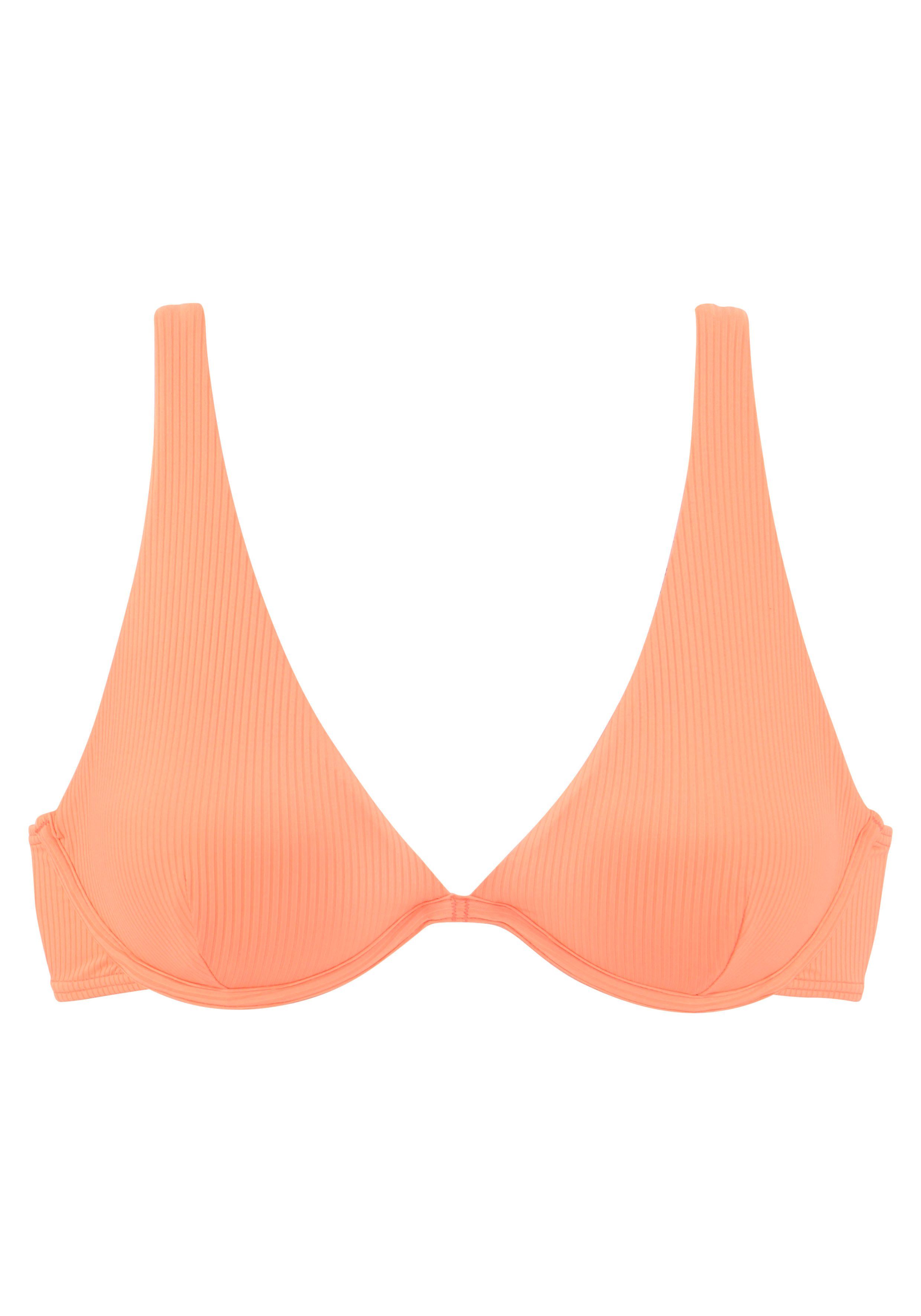 Venice Beach Bügel-Bikini-Top Lucky, aus gerippter günstig online kaufen